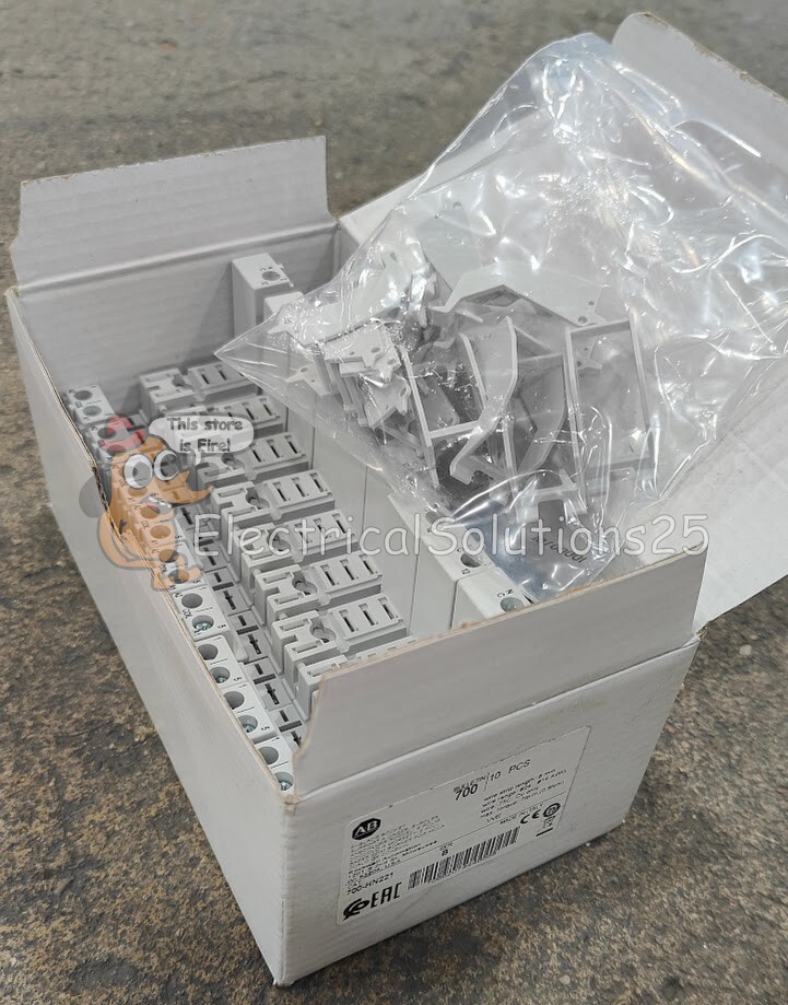 New Allen-Bradley 700-HN221 relay socket for 700-HK 1-pole relays – Free Ship
