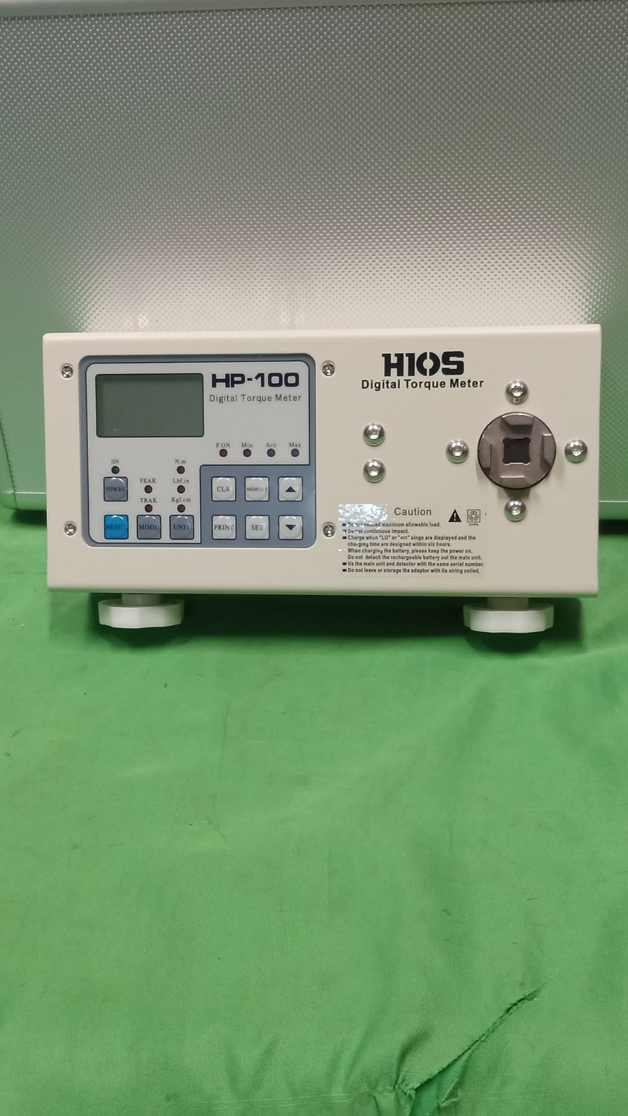 HP-100 Digital Torque Meter H1OS Tester Screw Driver Wrench Measure USED