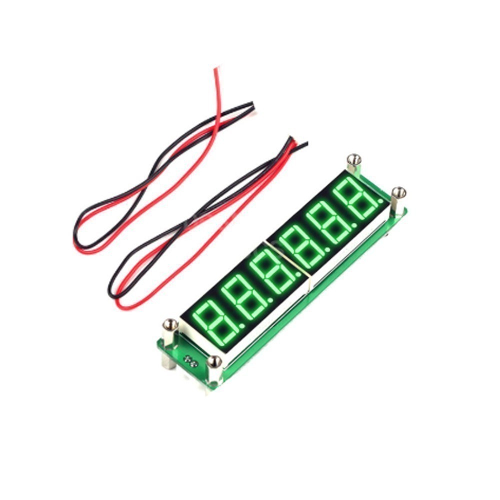 New DC 8~15V 6-digits LED Display RF Signal Frequency Counter 0.1MHz~65MHz