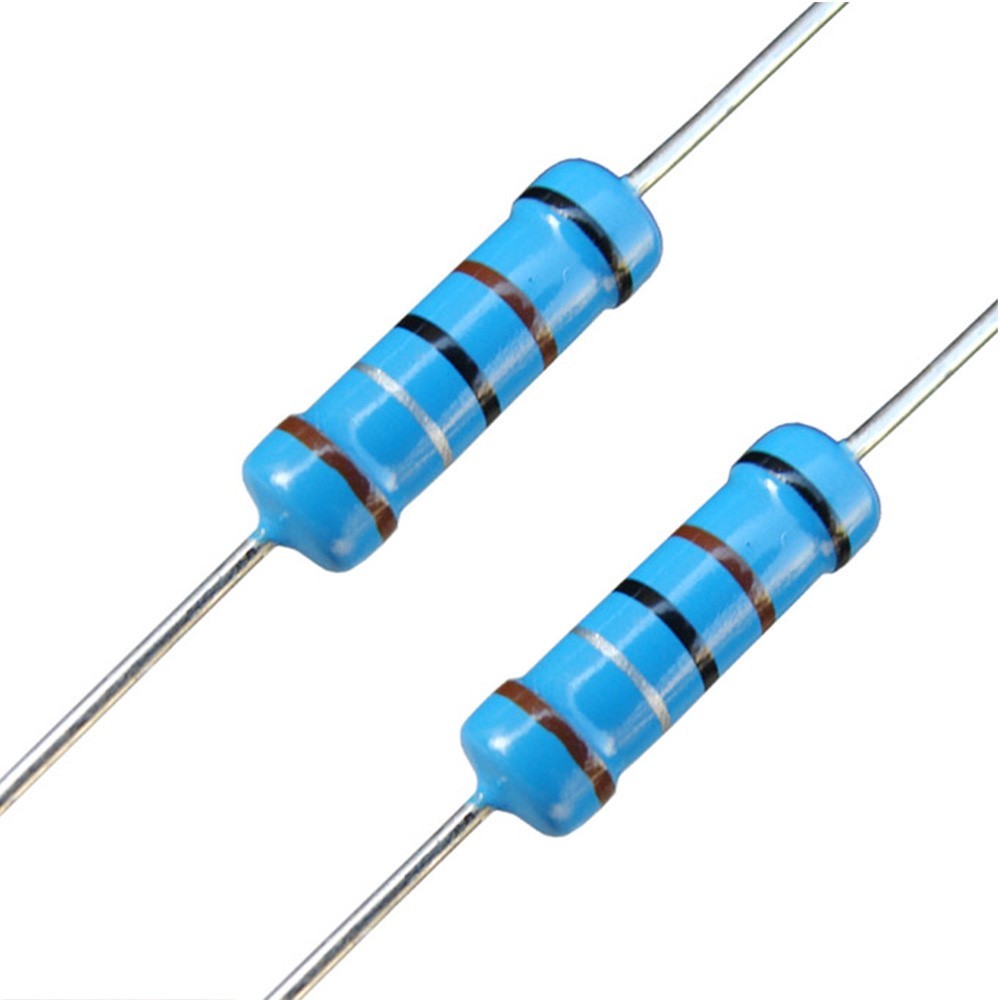 100 X 390k ohm 1/4 Watt Metal Film Resistors 1% Tolerance .25w 1/4w 390kohm LED