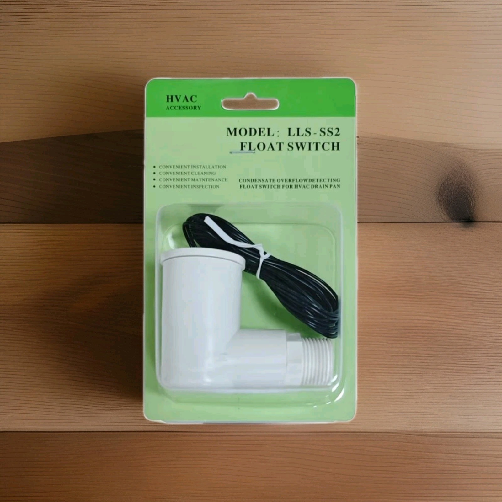 SS2 Float Switch L Shape Safe-T-Switch for HVAC Drain Pan Condensate Outlet