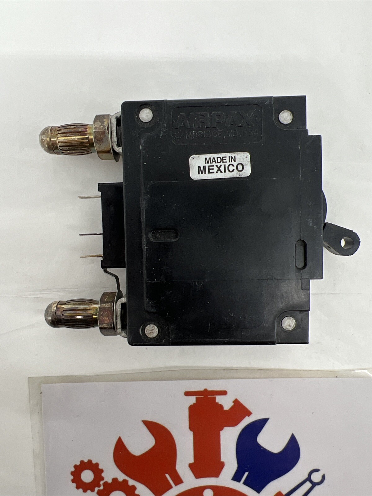 AIRPAX LELK1-1REC4-30326-100, 100 Amp Bullet Style Circuit Breaker, Black Handle