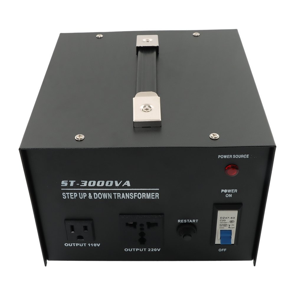 Step Up/Down 110V To 220V/220V To 110V Voltage Converter Transformer 3000 Watt