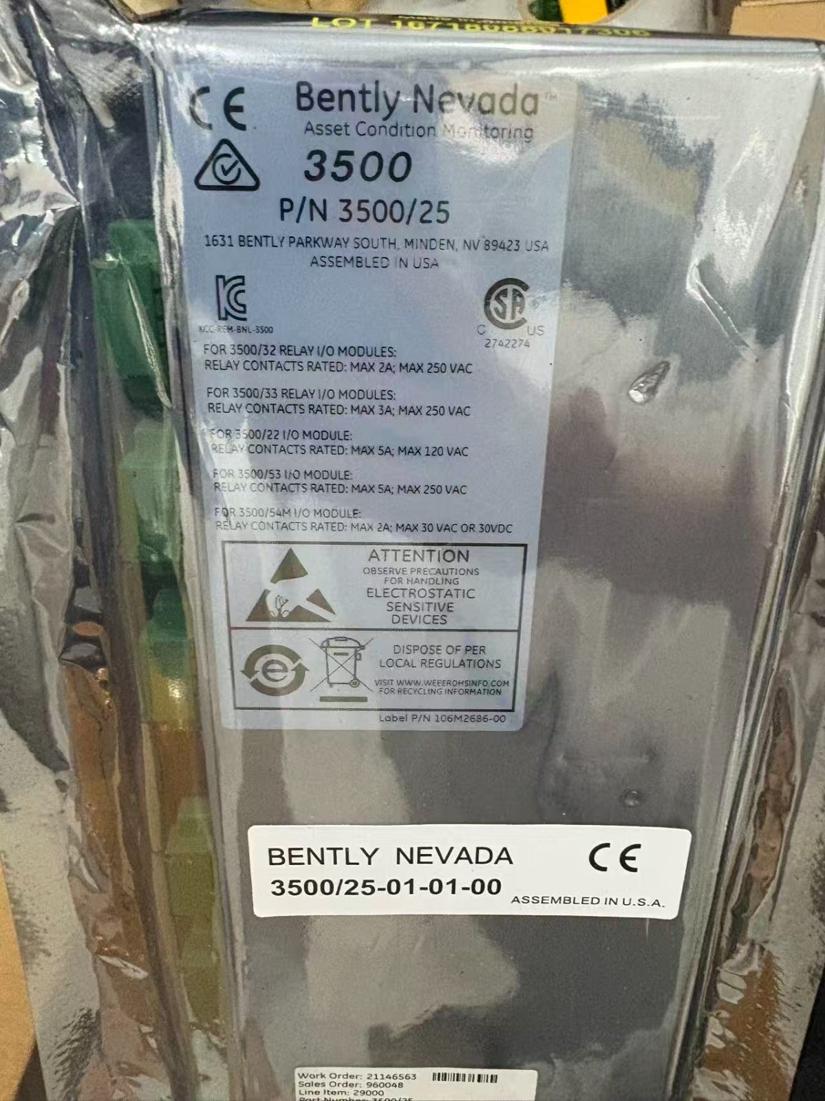 3500/25-01-01-00 New ，Negotiable goods