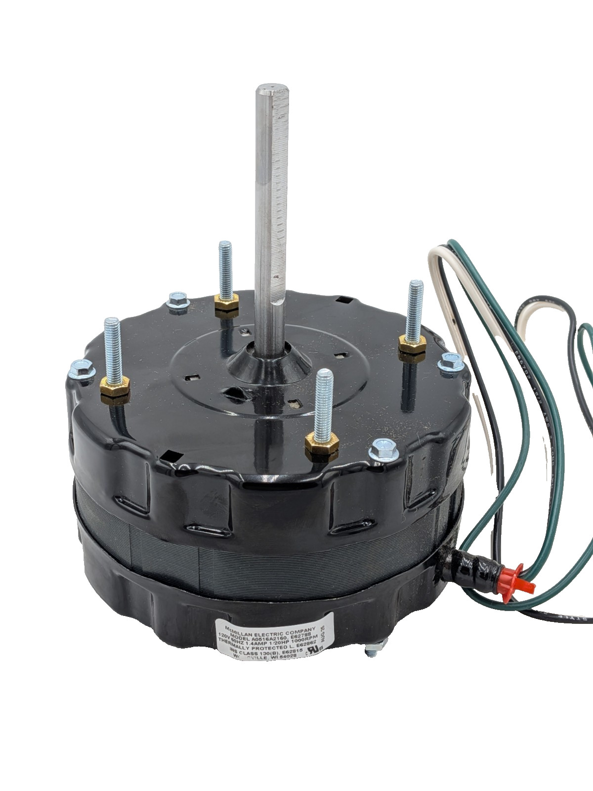 McMillan A0516A2160 Fan Motor 120V 1.4A 1/20 HP 1000 RPM Dayton 1VLC5