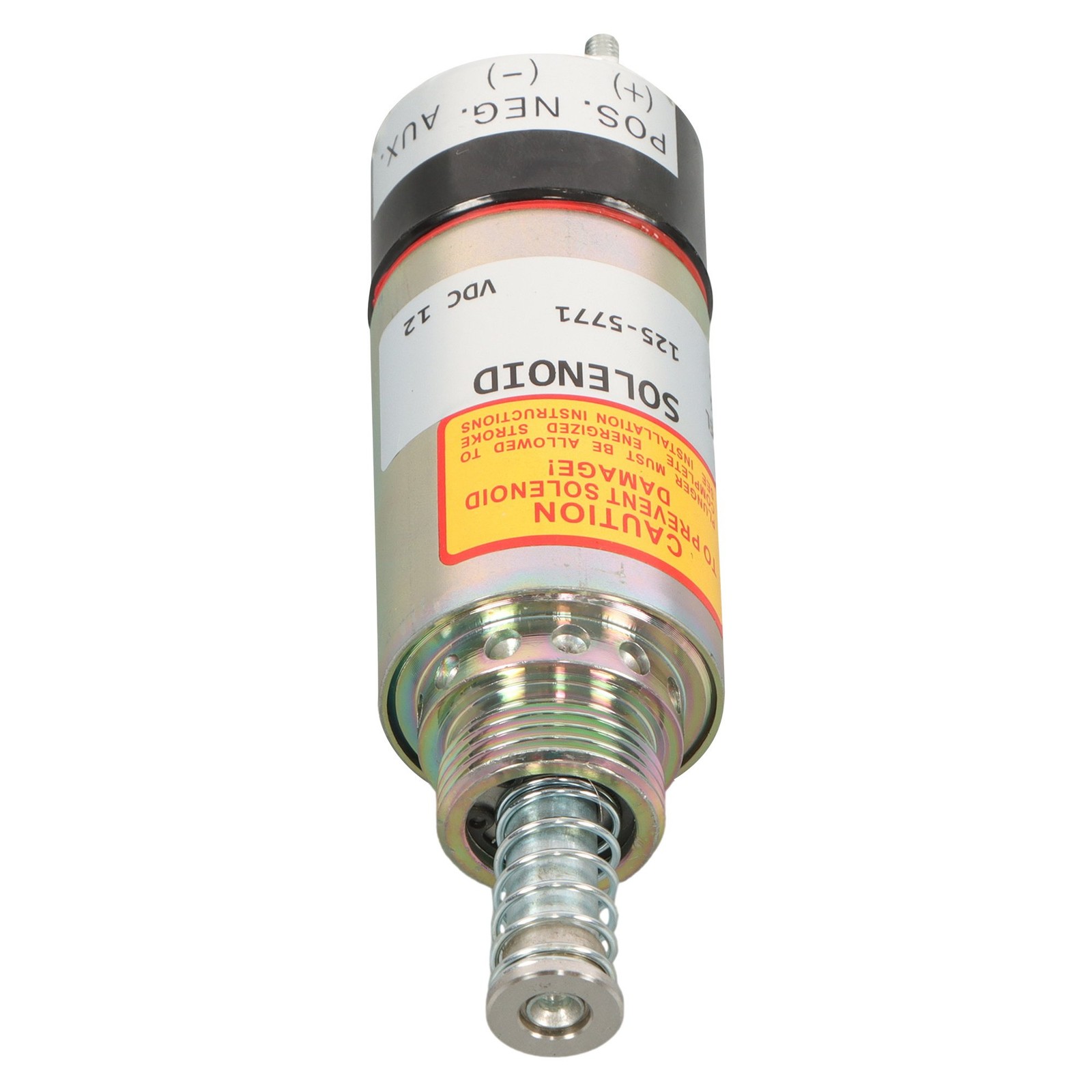 Fuel Shut Off Solenoid 12V 125-5771 9X-5312 For Caterpillar CAT 3114 3116 3126