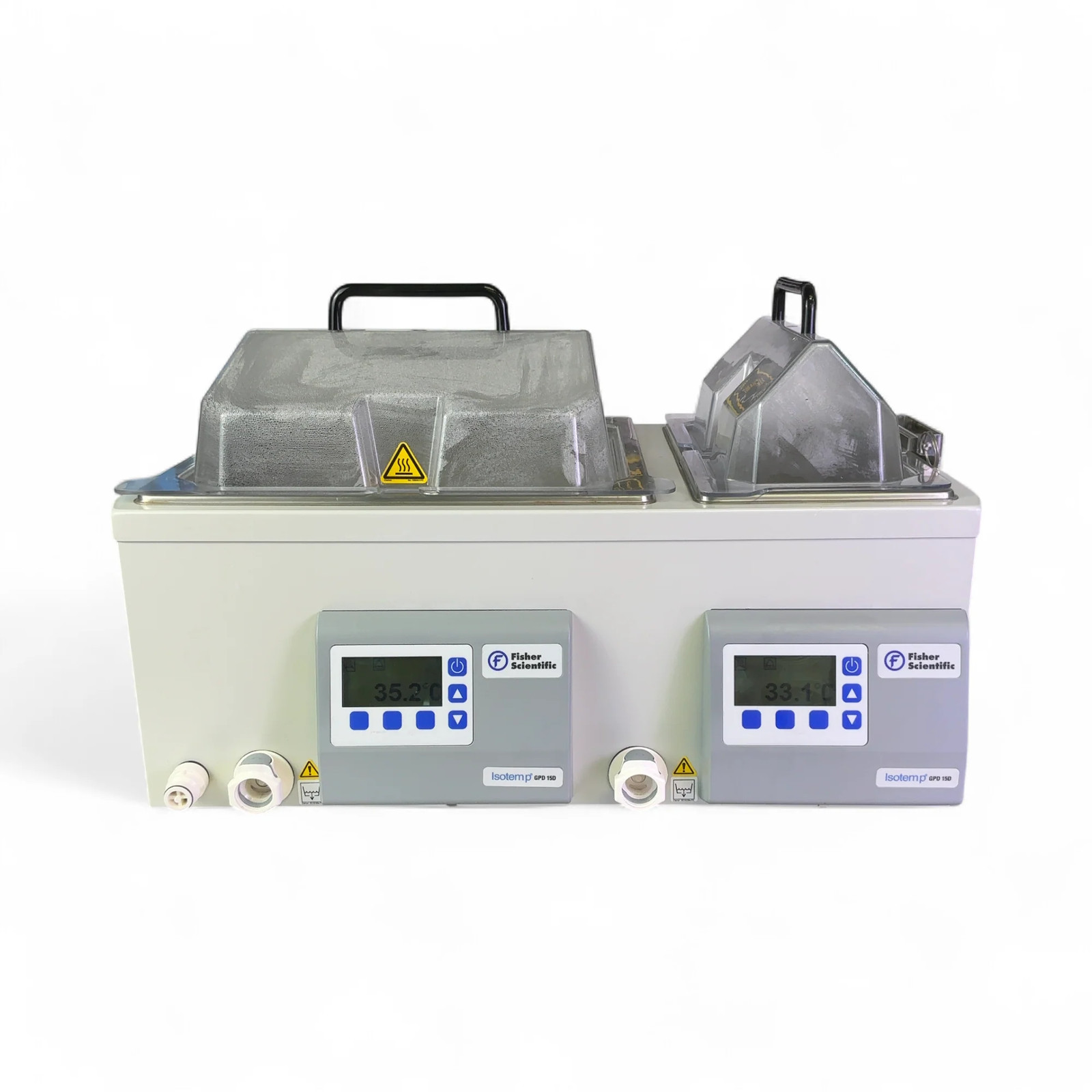 Fisher Scientific Isotemp GPD-15D Dual Chamber (10L, 5L) Water Bath FSGPD15D