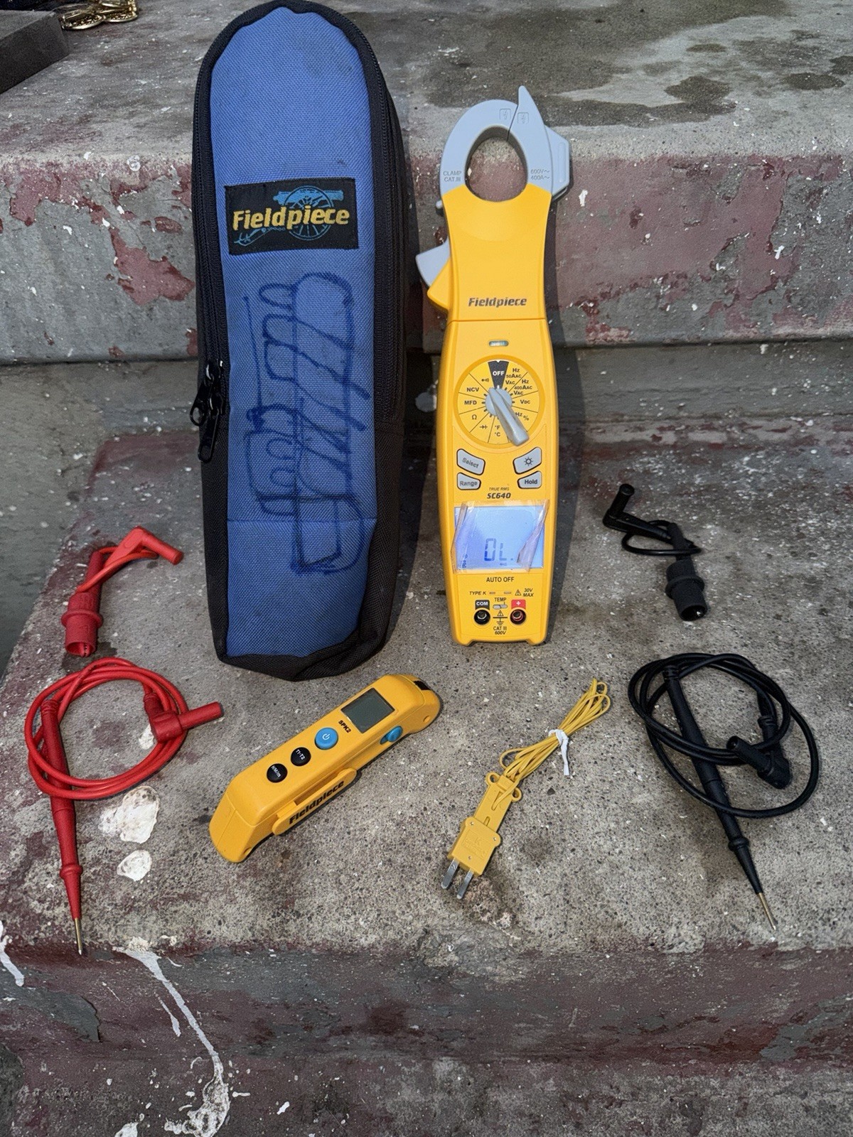 Fieldpiece Sc640 Digitalclampmeter, Trms, 400A, 600Vac+spk2