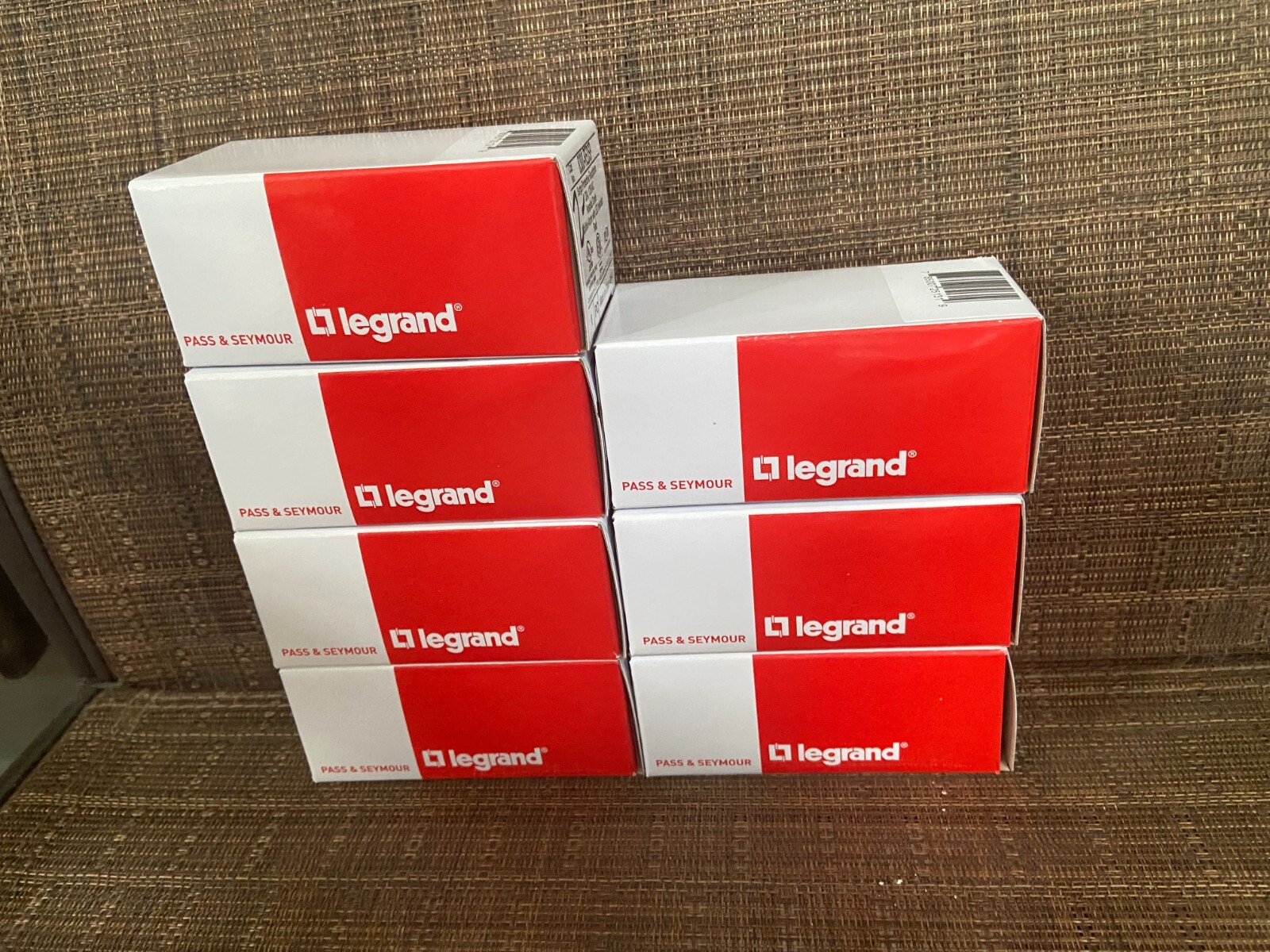 7 Legrand Red Hospital Grade 20A Surge Protective Receptacles 8300-REDSP NIB