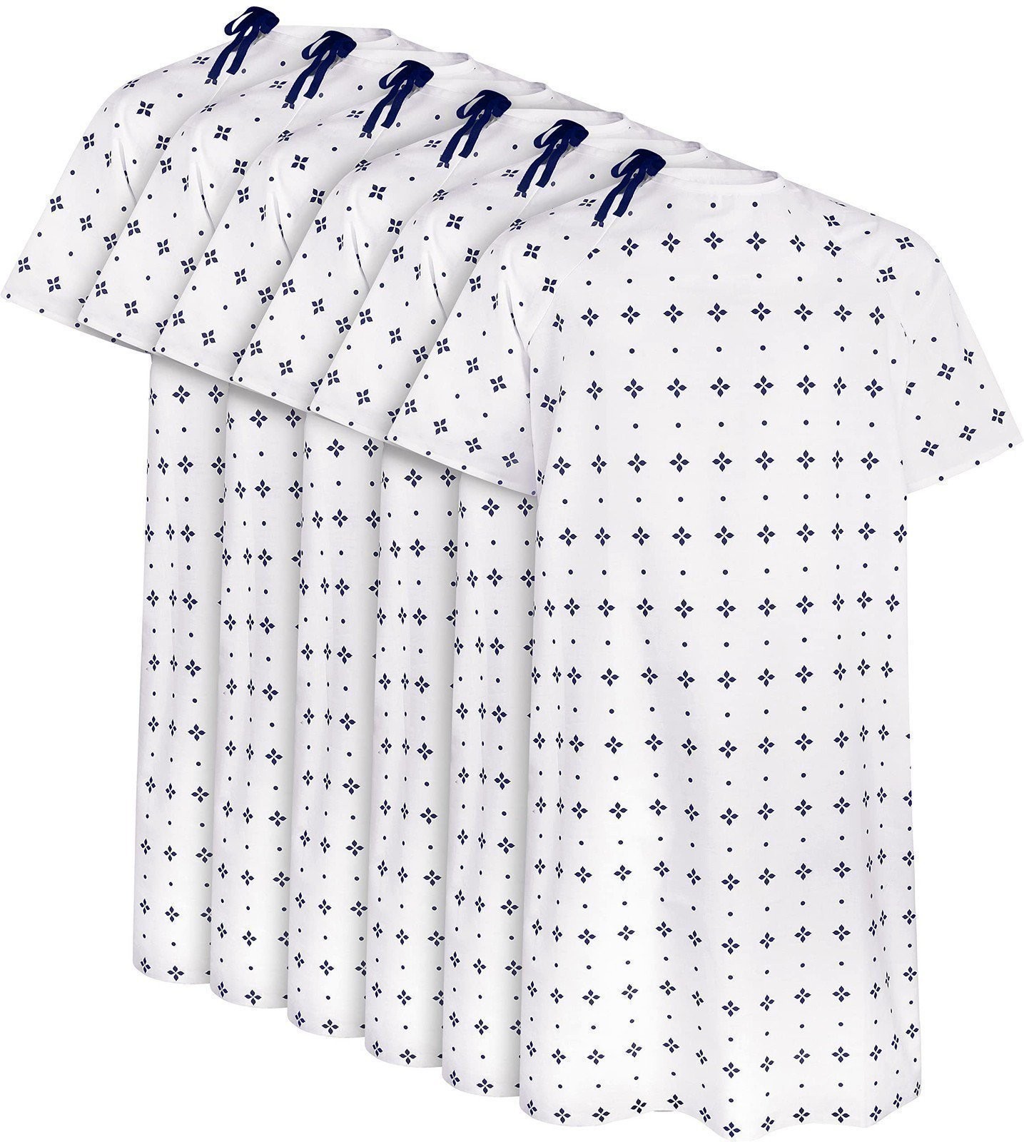 Utopia Care 6 Pack Unisex Hospital Gowns, Patient Gowns for Women and Men…