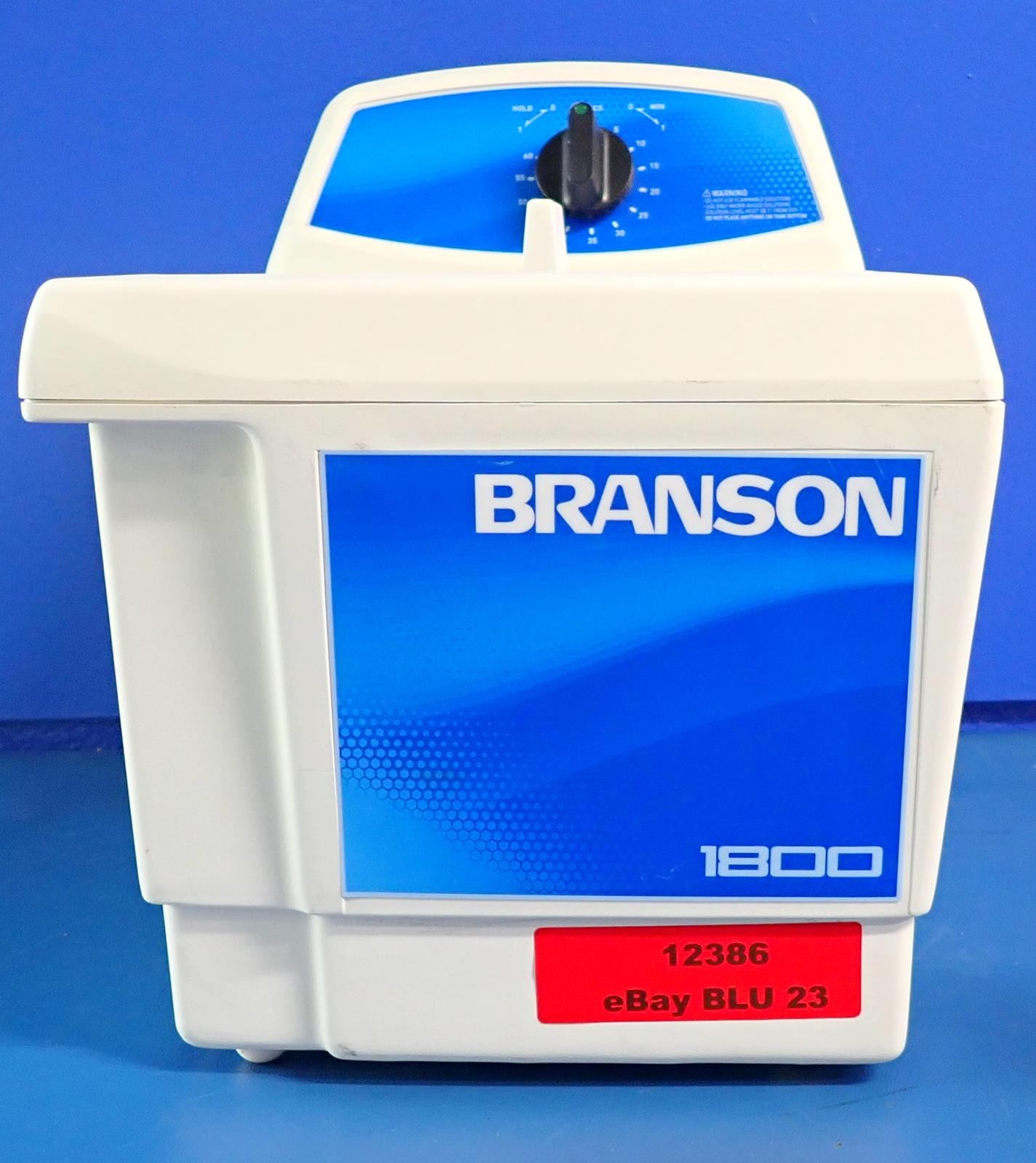 Branson Bransonic 1800 M1800 Ultrasonic Cleaner w/ Lid | CPX-952-116R