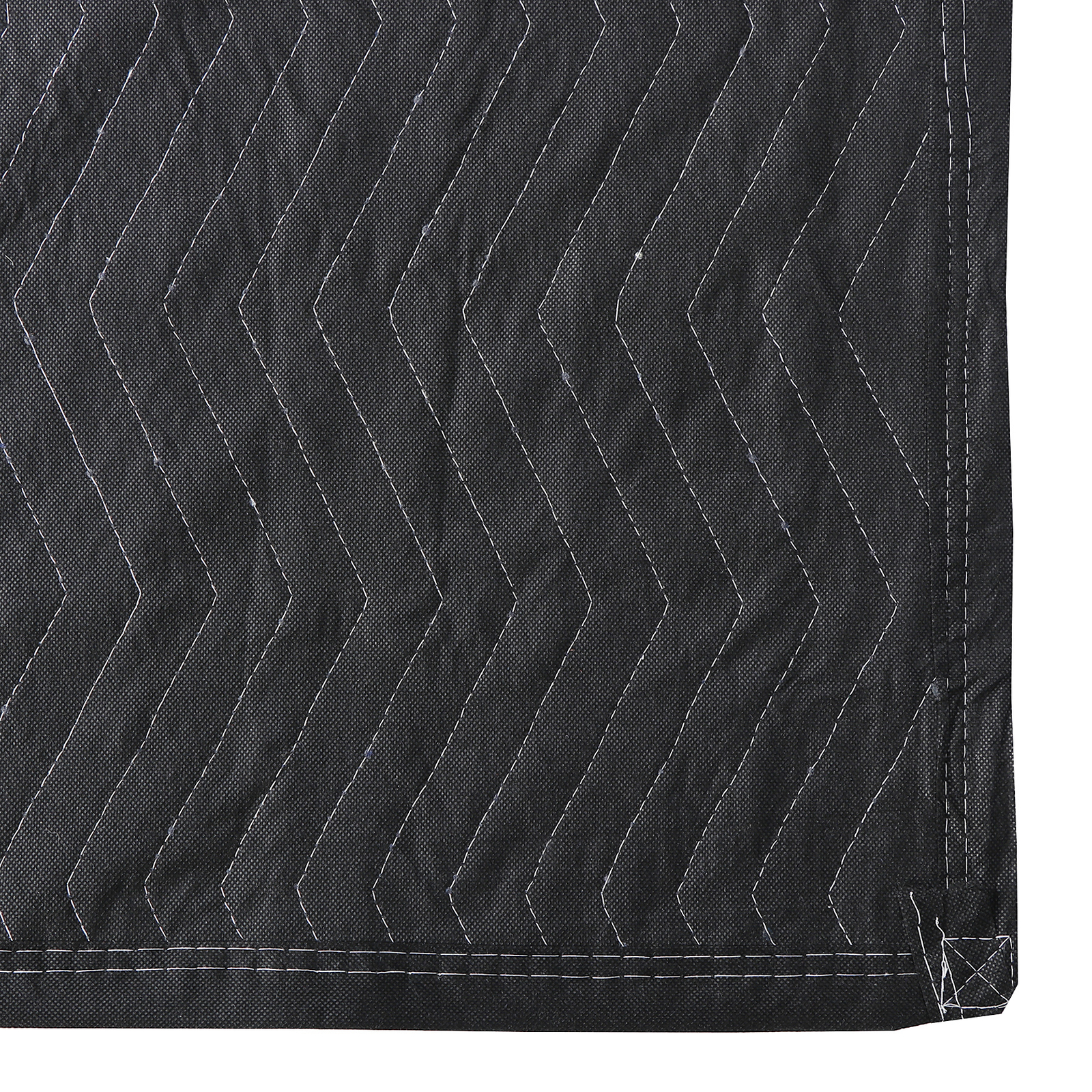 48 Moving Blankets 80″x72″ Protective Shipping Packing Pads Furniture Blue/Black