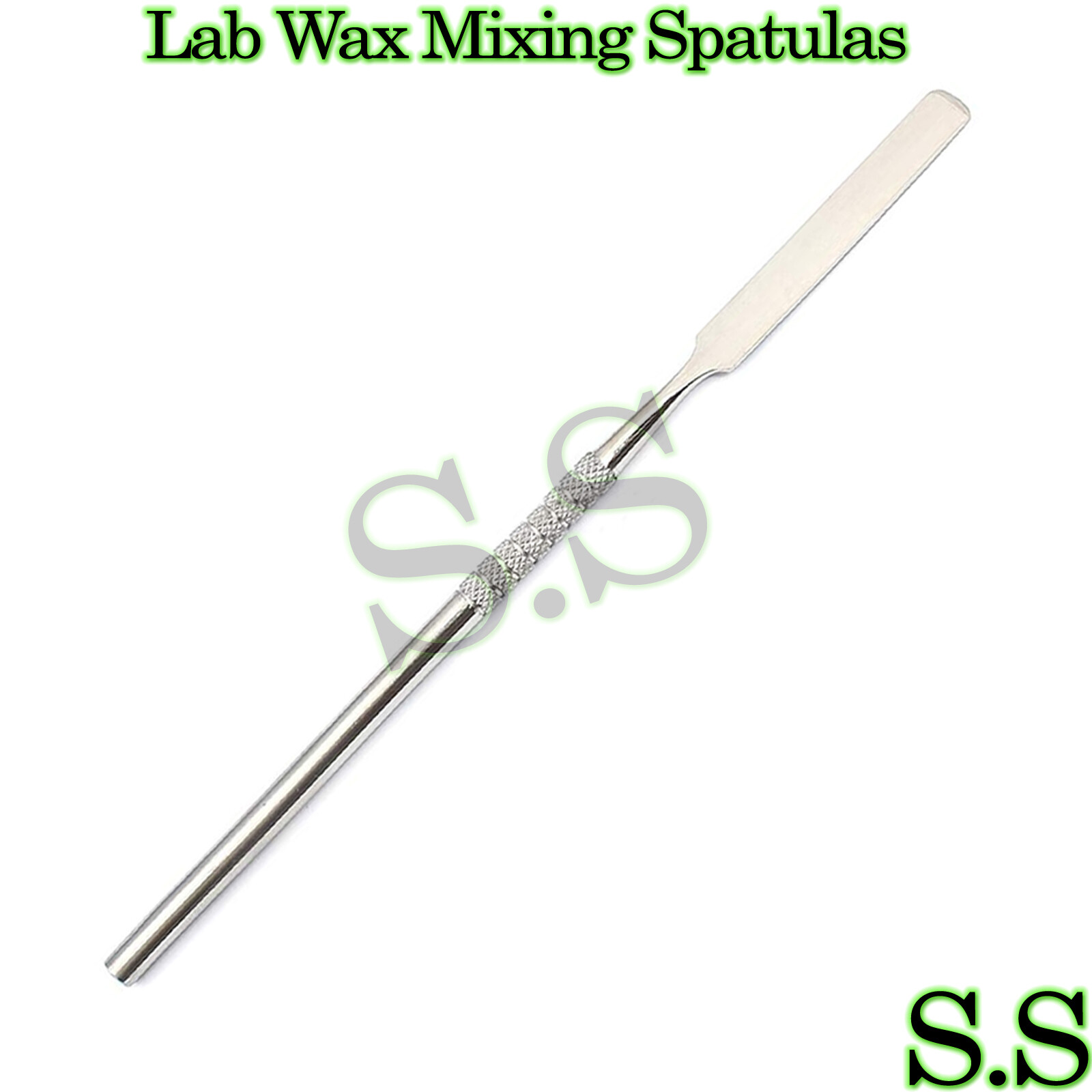 Lab Wax Mixing 17cm Spatulas Dental Cement Modelling Stainless Steel Instruments