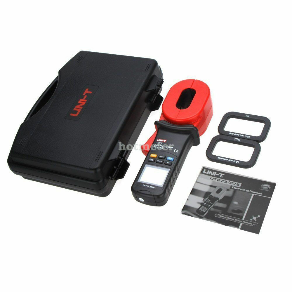 UNI-T UT273 Auto Range 0.01~1000Ω Earth Ground Resistance Clamp Meter
