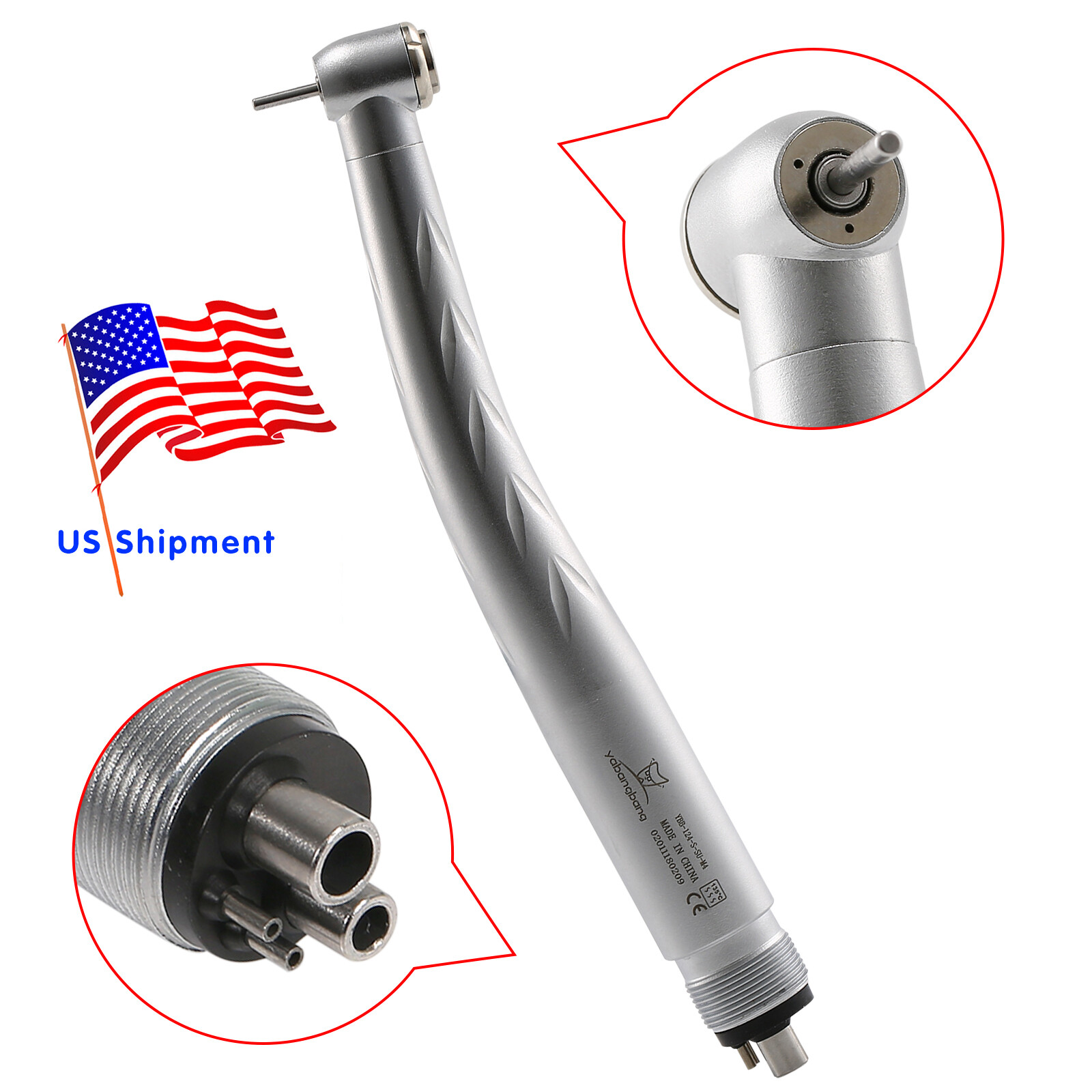 10pcs Dental 3 Spray High Speed Handpiece Turbine NSK Style 4 Hole SALE!!