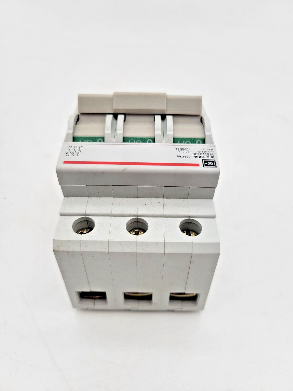 Cutler Hammer WSW3100 Switch Disconnector Circuit Breaker 100 Amp 3 Pole 415 VAC