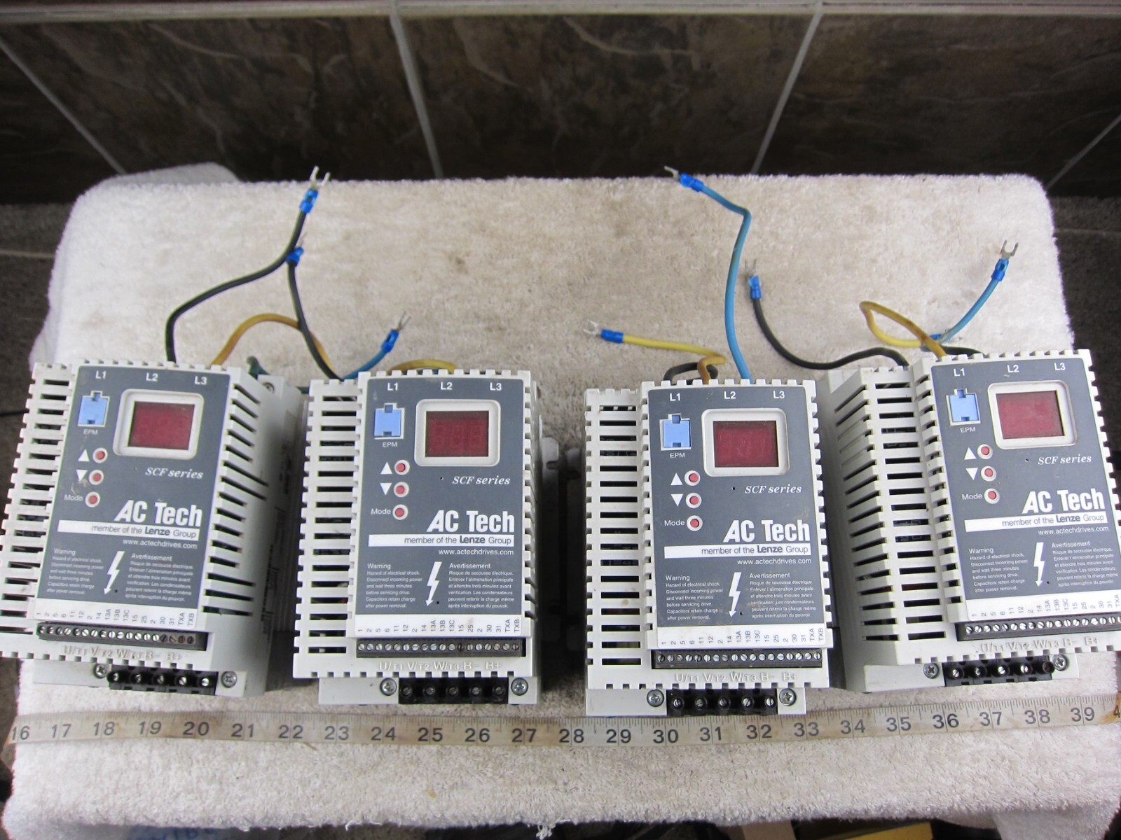 AC Tech Lenze SF550P-103 5Hp 3P 480V Variable Speed AC Motor Driver, Used
