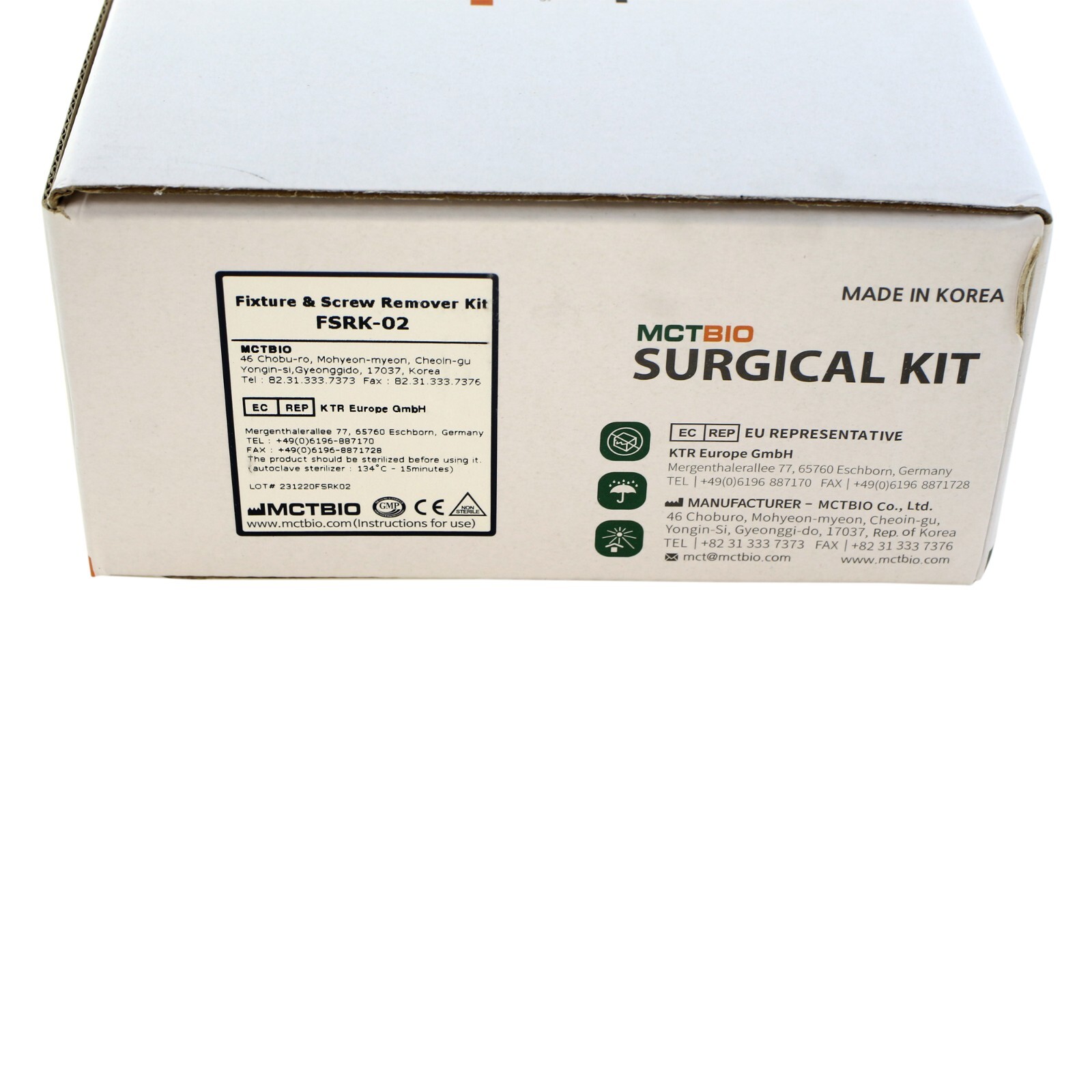 Salvin Implant Rescue Kit MCT FSRK-02 Implant Fixture & Fractured Screw Removal