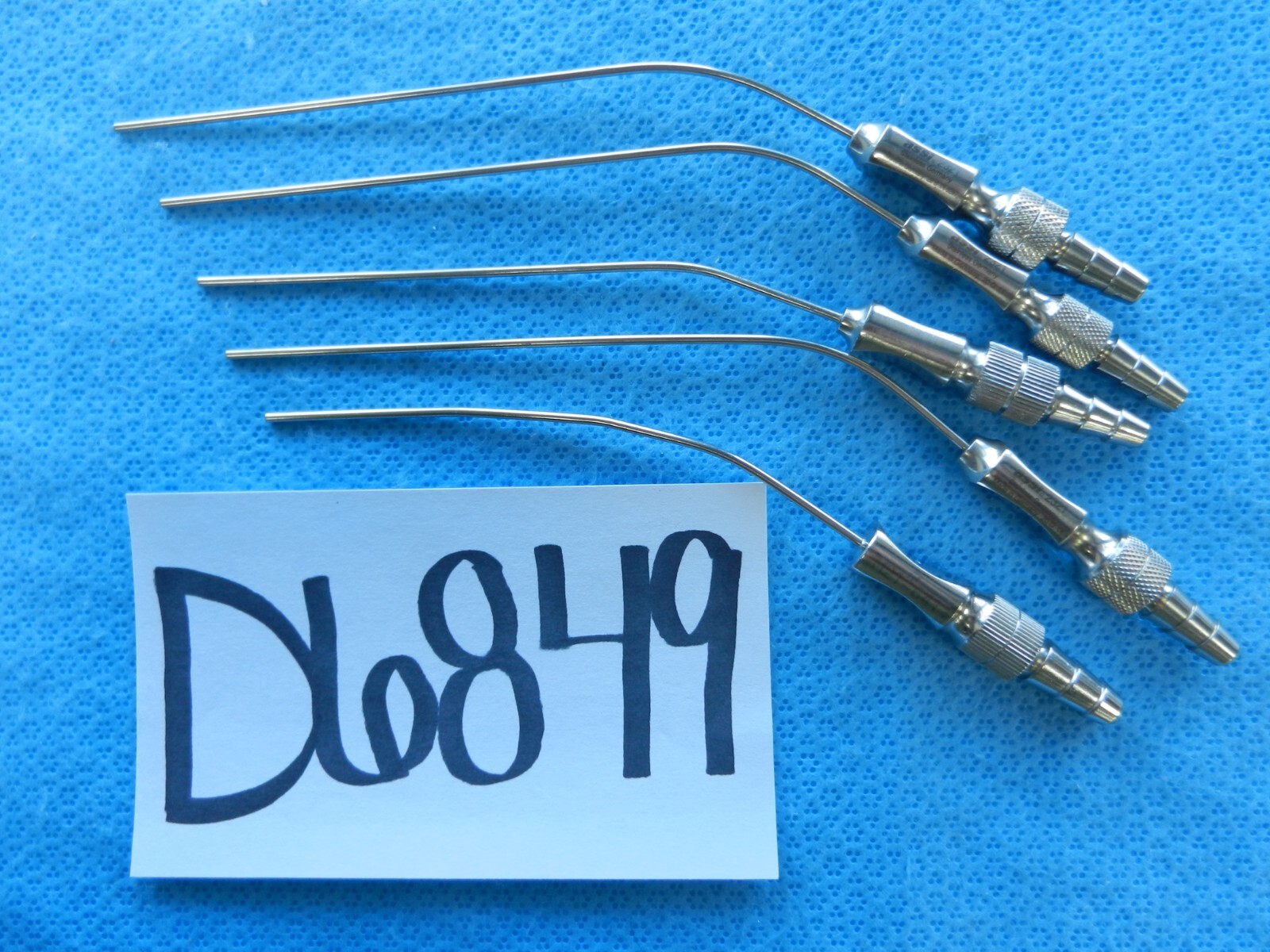 D6849 V. Mueller ASSI Neuro Surgical Suction Tubes 6FR Lot of 5