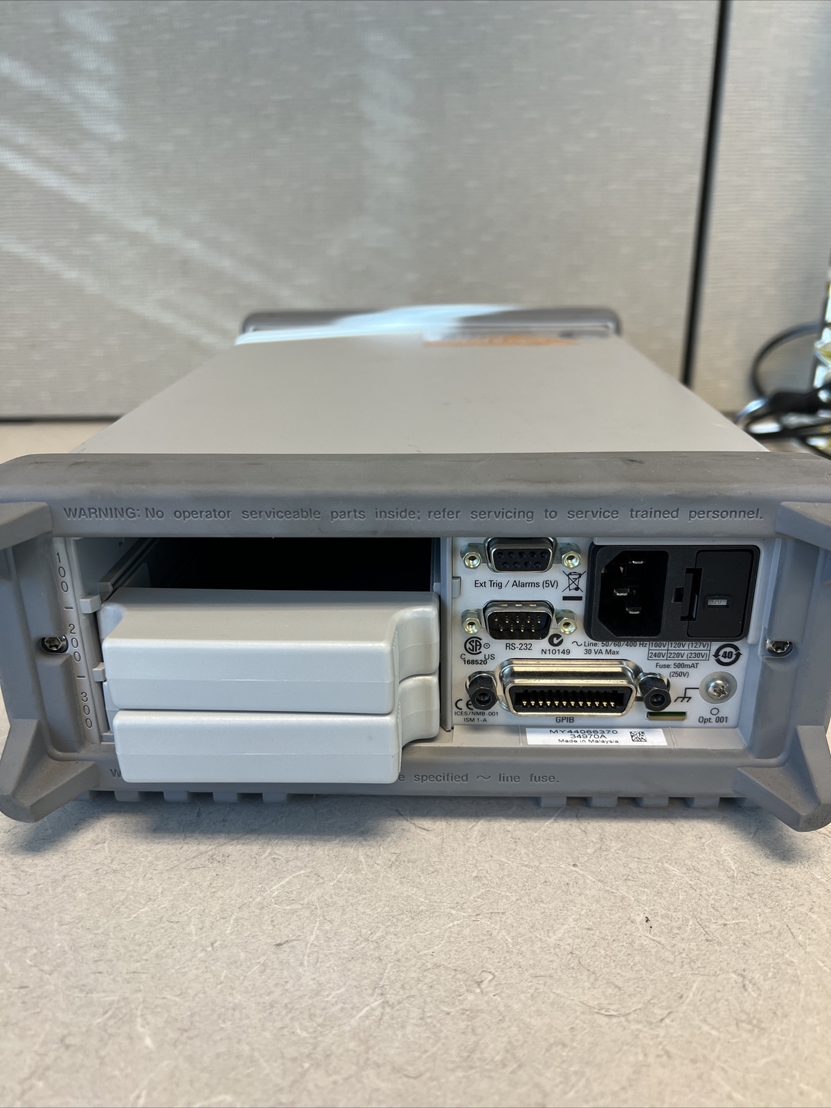 Keysight Agilent HP 34970A Data Logger 1yr Warranty NICE