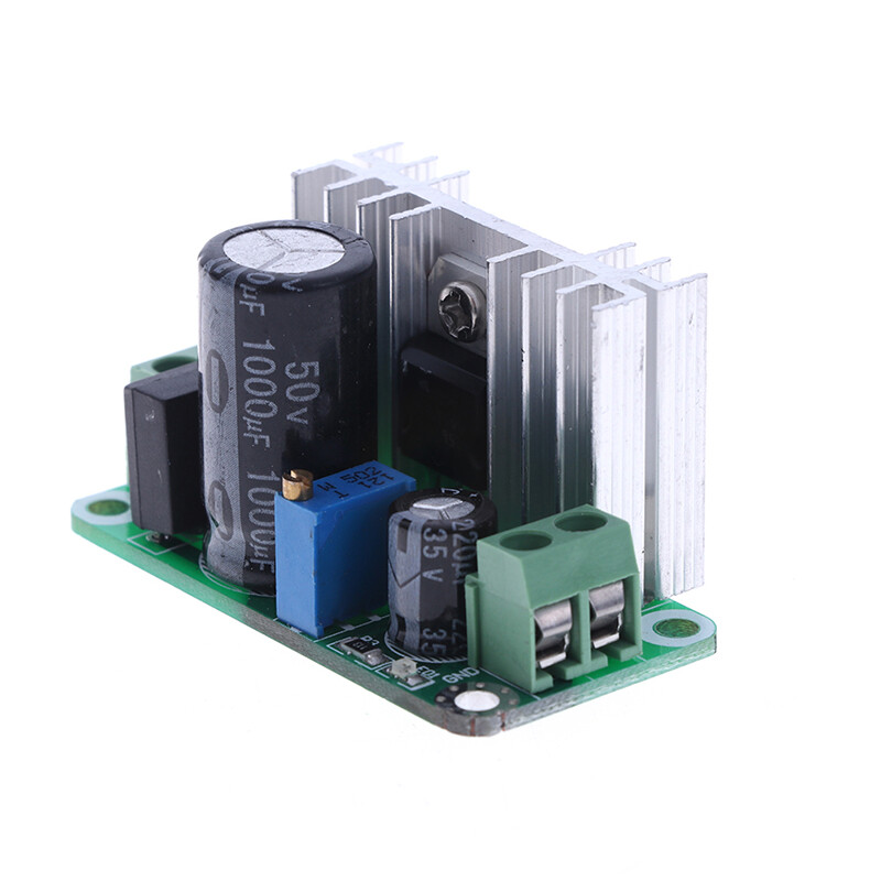 LM317T Step Down Module Linear Regulator Power Supply with rectifier filter-ca
