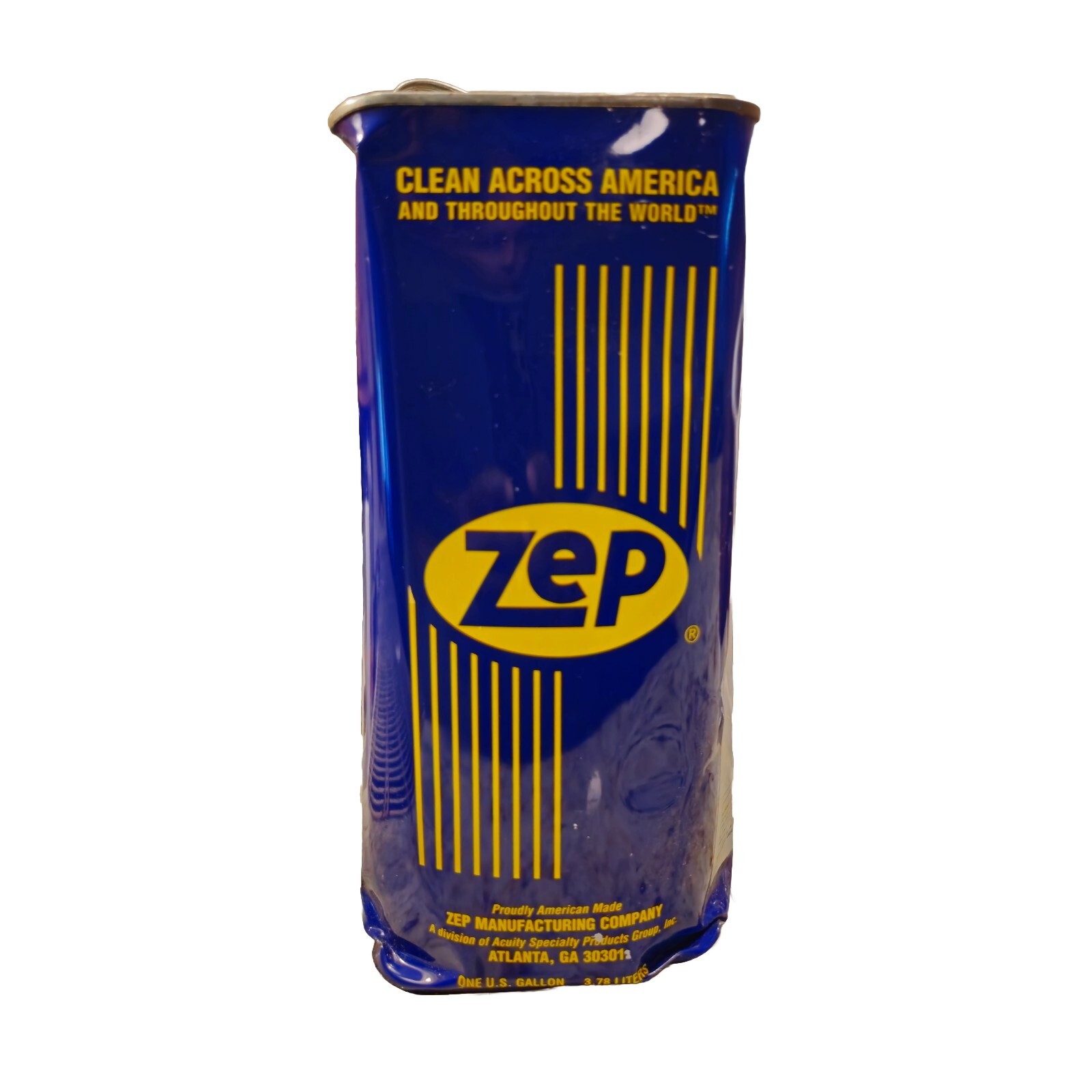 ZEP Selig NU TRI CLEAN 874201 Solvent Based Cleaner/Degreaser 128oz (Dented Can)