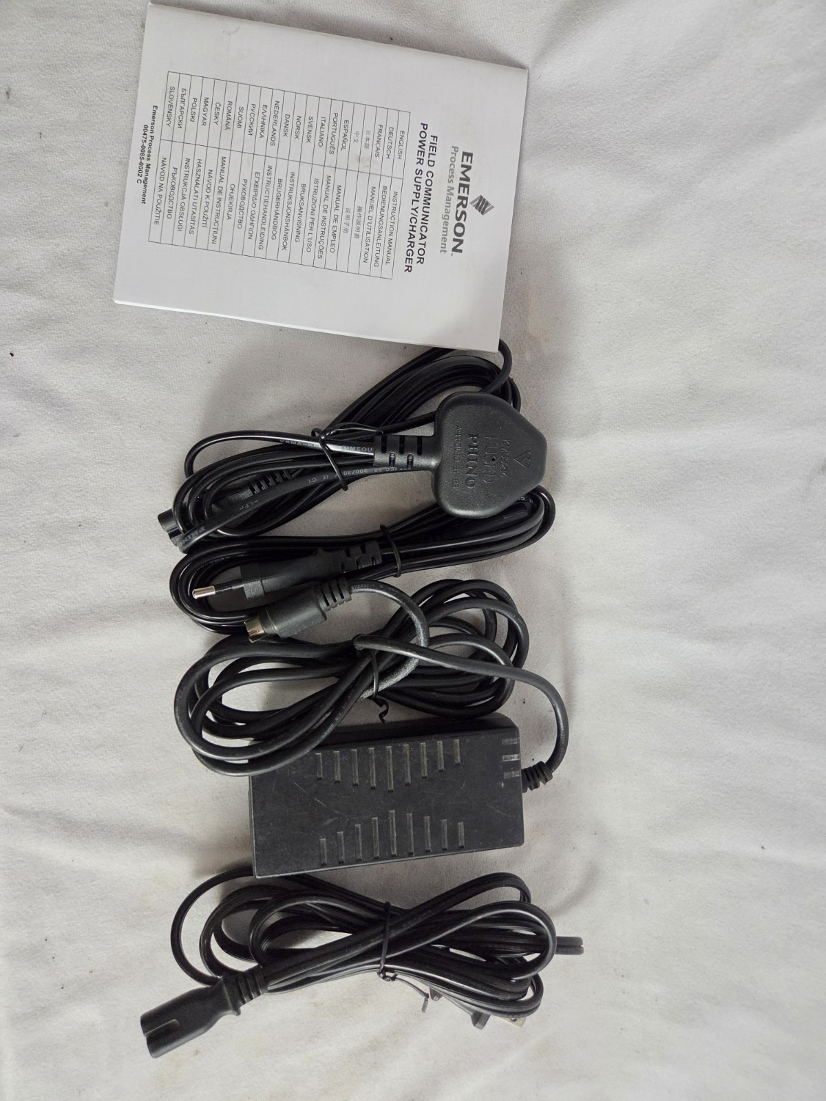 EMERSON Rosemount Fieldbus PROCESS MANAGEMENT 375 CHARGER Only