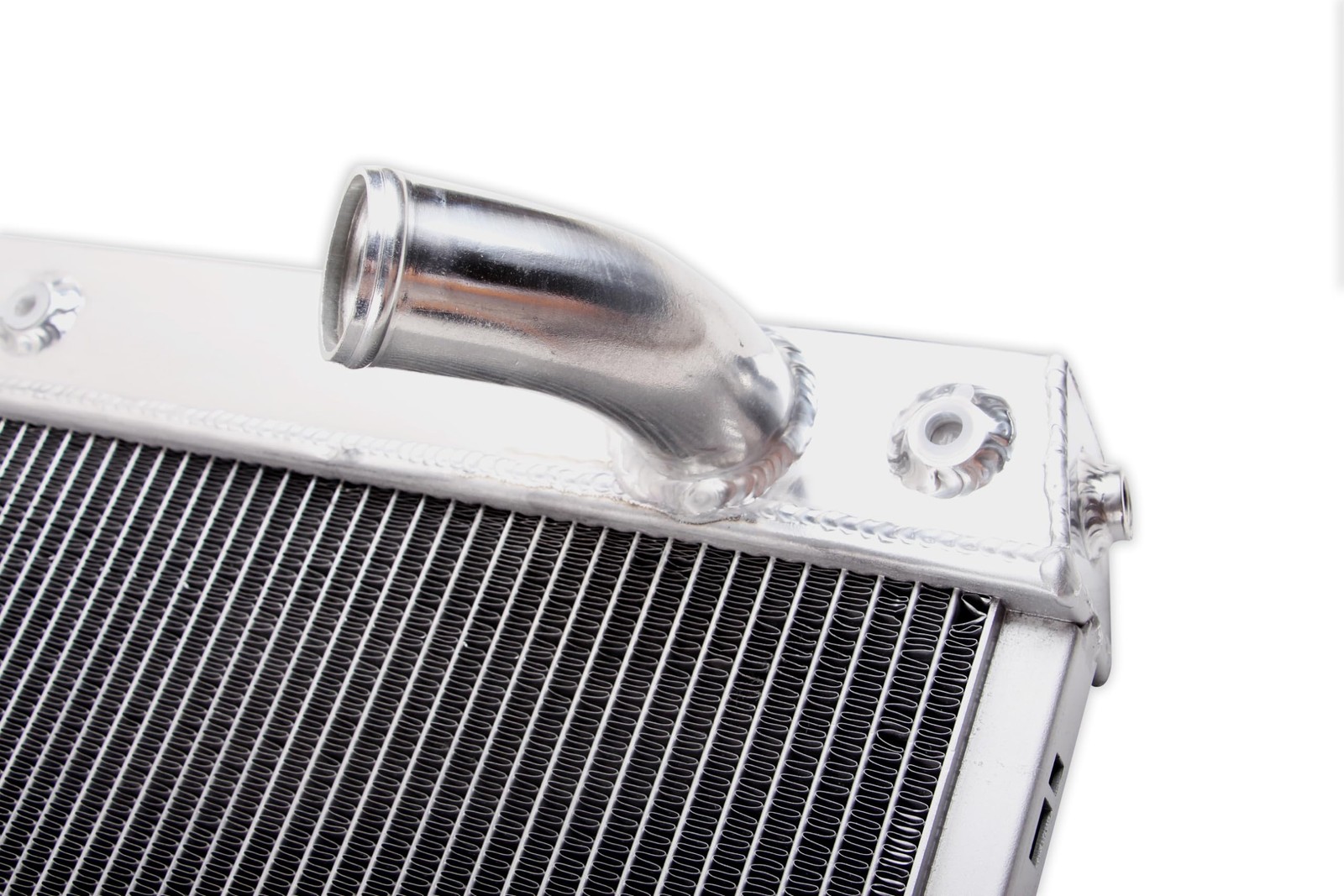 3 Row Aluminum Radiator 1973-1976 Corvette Stingray C3 5.7L 7.4L V8 Polished