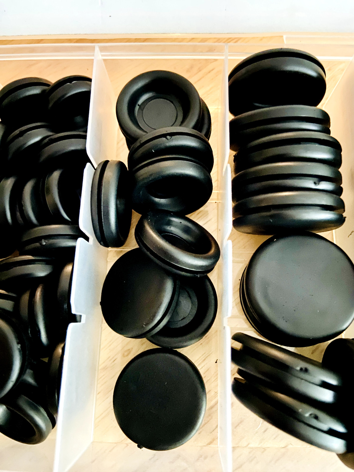 170PCS Rubber Grommet Firewall Hole Plug Electrical Wiring Gasket Assortment Kit
