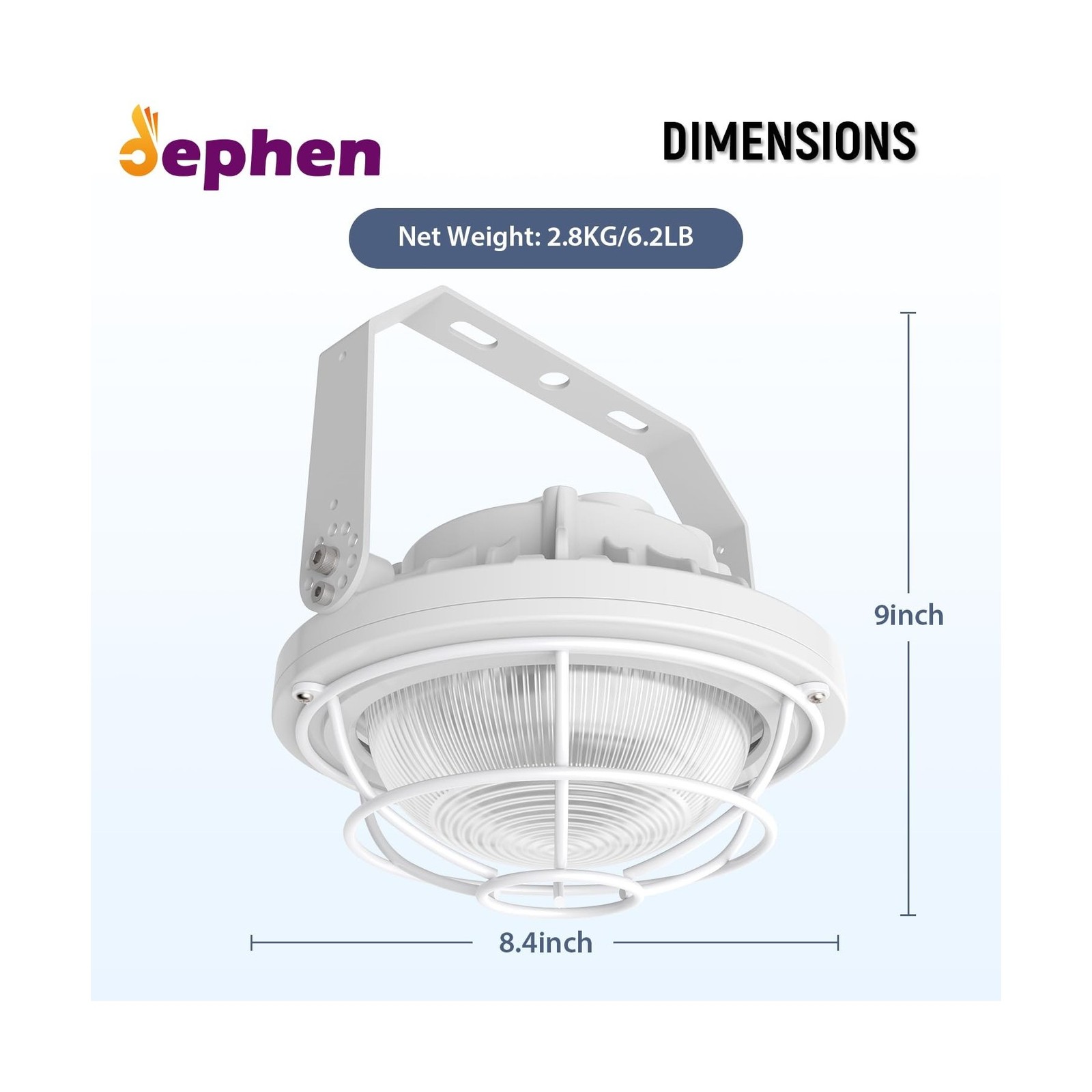 60W LED Explosion Proof Light, UL 844 Certified Class I Division II High Bay …