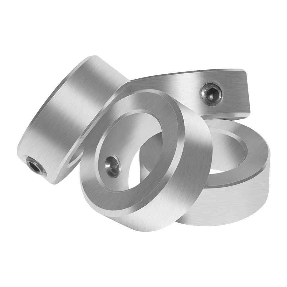 3/4″ Bore Solid Steel Zinc Plated Set Screw Shaft Collars Lawn Tractor Doors