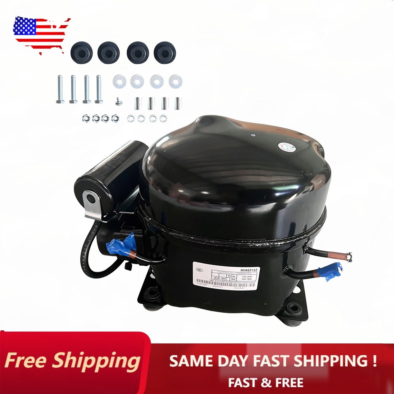 NEK6212Z Embraco Refrigerator Compressor 115V – R314a Refrigerant