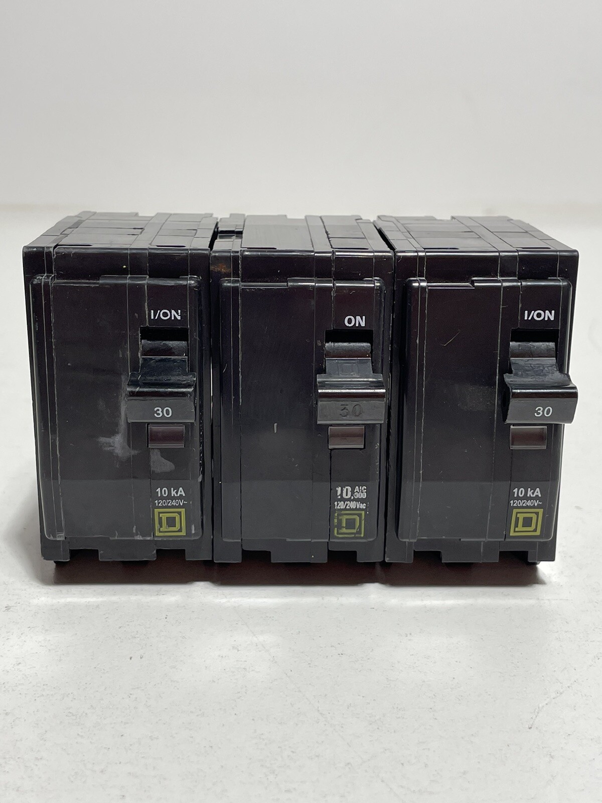 Square D QO 30A 2P Circuit Breaker (Lot of 3!)