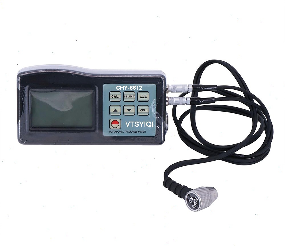 Portable Ultrasonic Thickness Tester with Range 0.05~8inch Resolution 0.1mm New