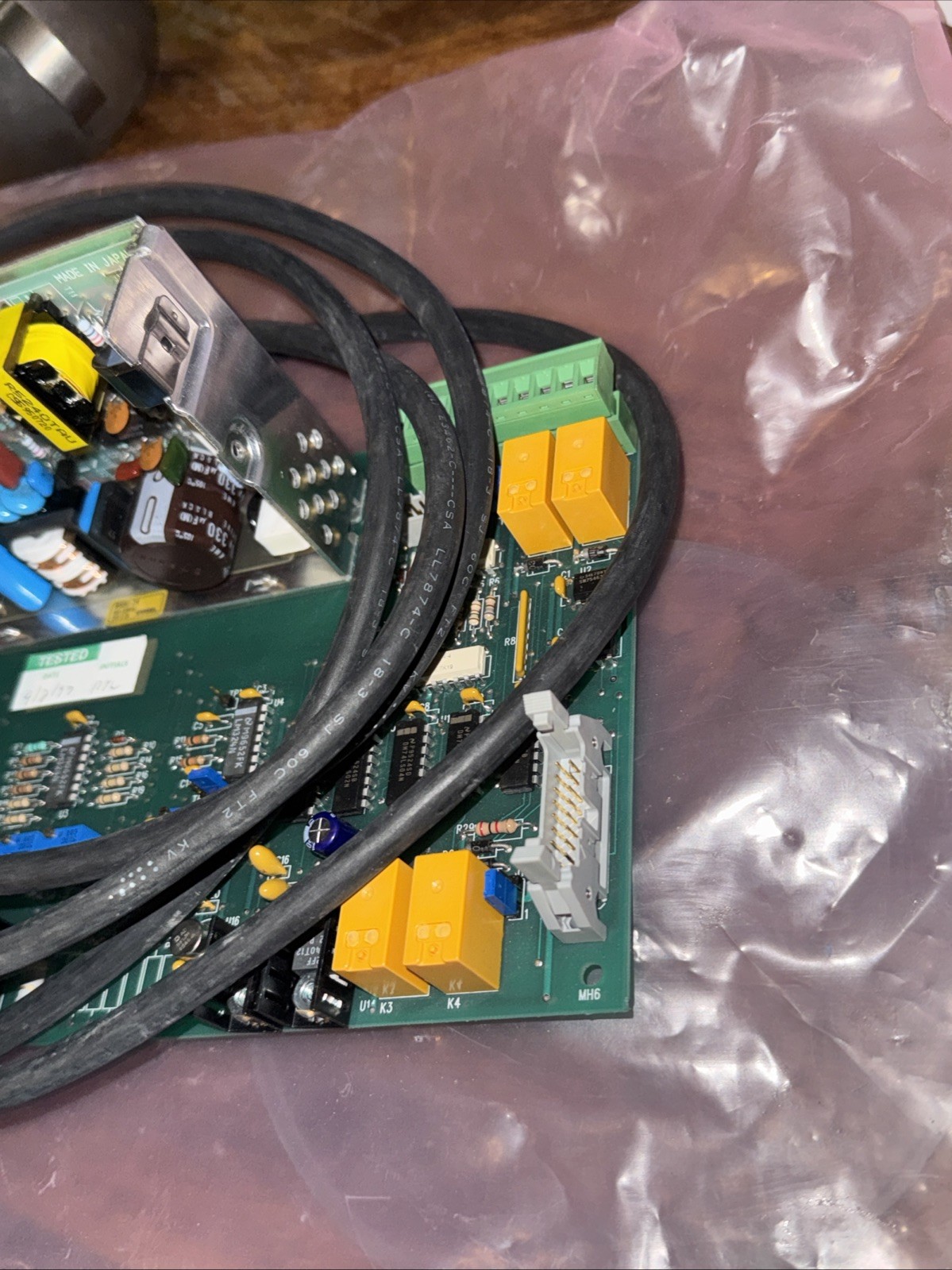 ICCI 8002395, boat loader controller, PCB Assembly, Used, TT1