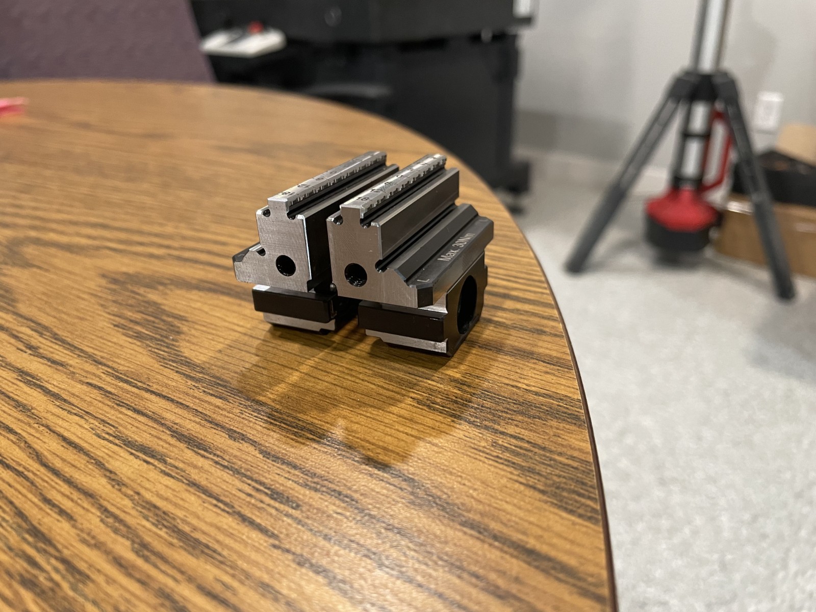 NEW Lang Makro Grip 46 Serrated Vise Jaw Pair 48046‑4620 CNC Technik