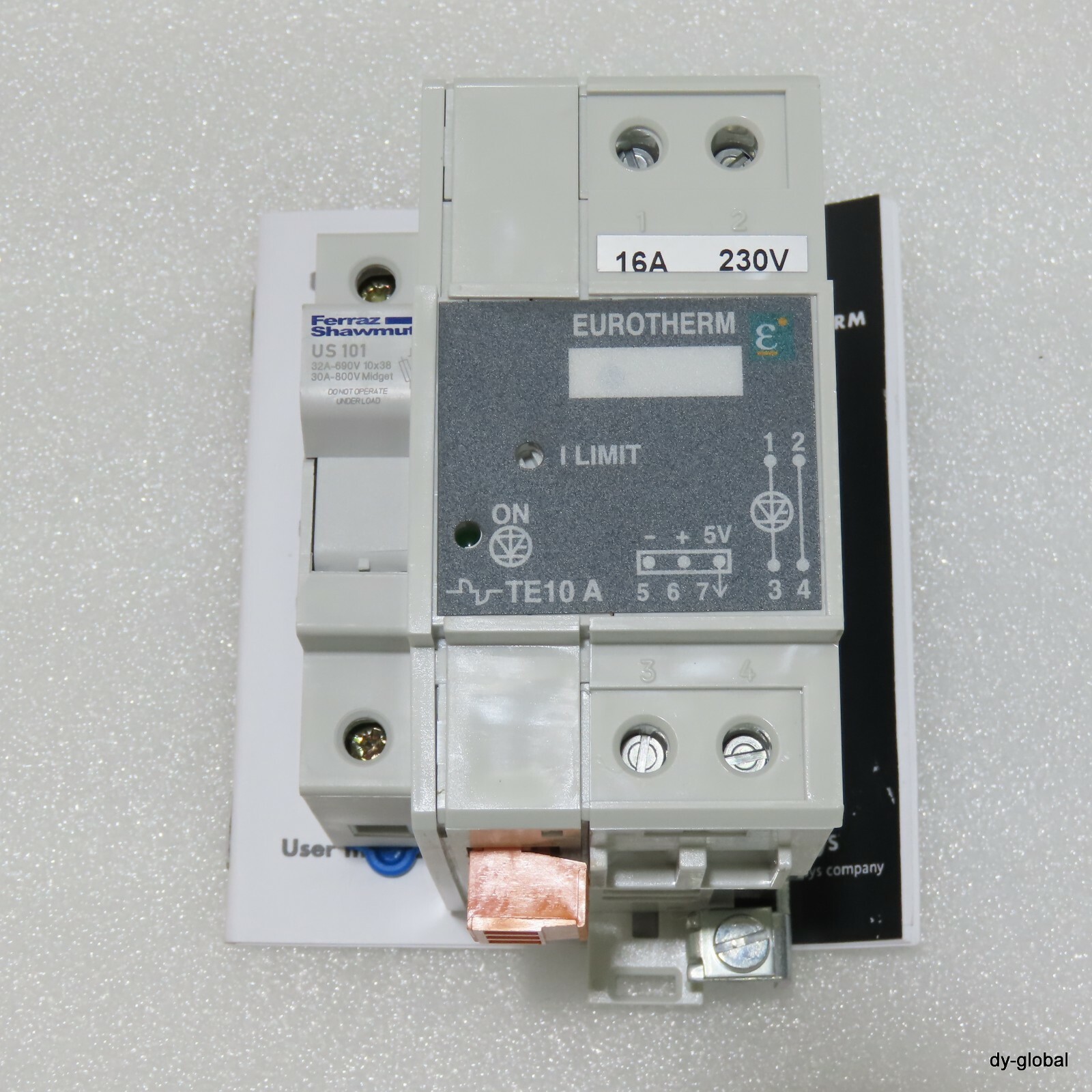EUROTHERM NIB Ref:TE10A 16A/230V/4mA20/PA/ENG PON:274008 ELEC-I-1720=9C21