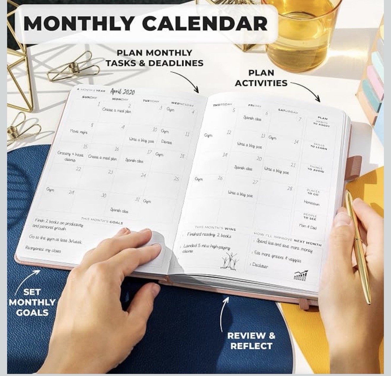 Clever Fox Planner Premium Edition – Undated Luxurious