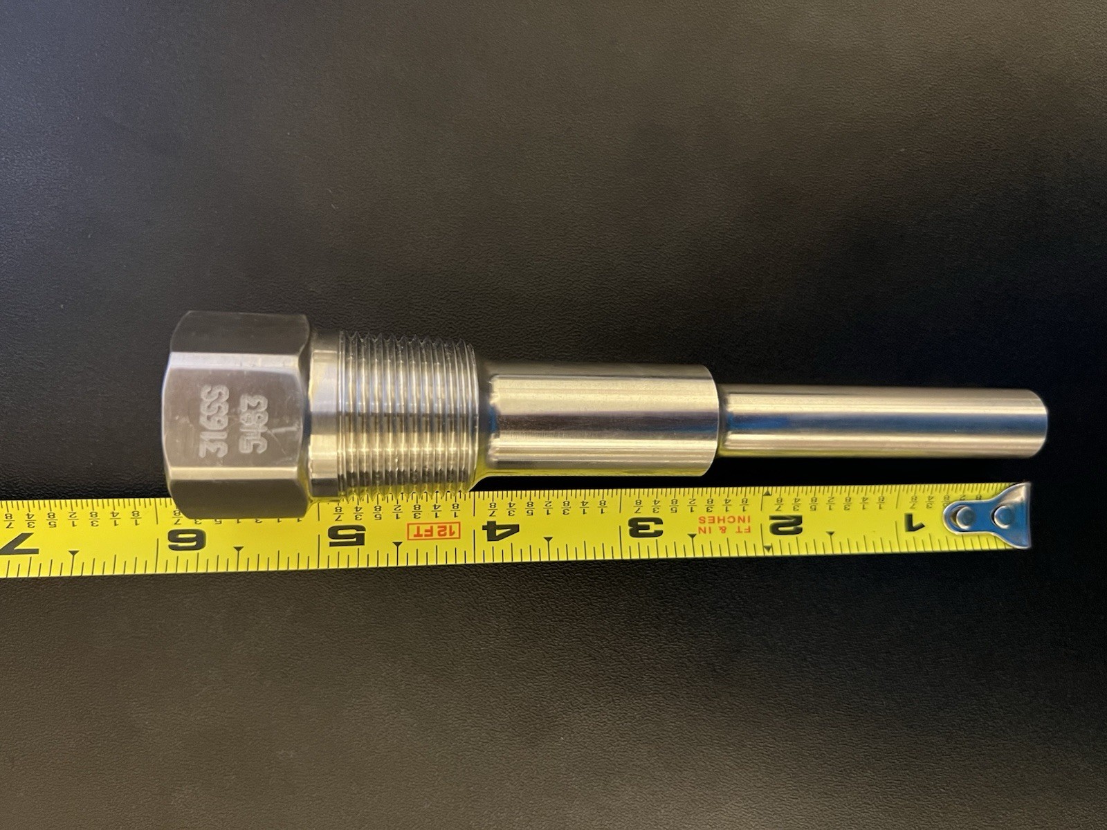 316SS Thermowell 5483 Code 5.75in Stainless Steel