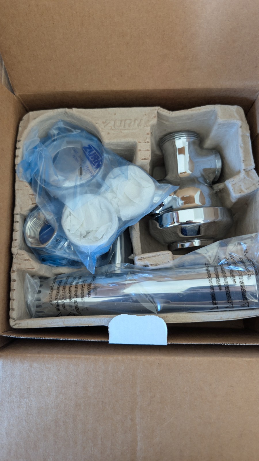 Zurn ZEMS6000AV-HET-IS AquaVantage Hardwired Sensor Flush Valve 1.28 GPF New