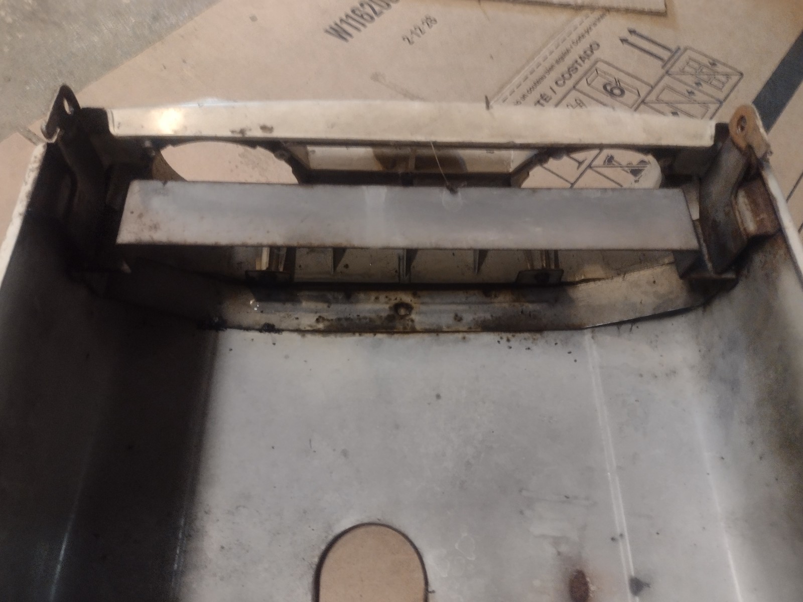 OEM USED MITSUBISHI SATOH BEAVER 3 BUCK HEADLIGHT PANEL S373