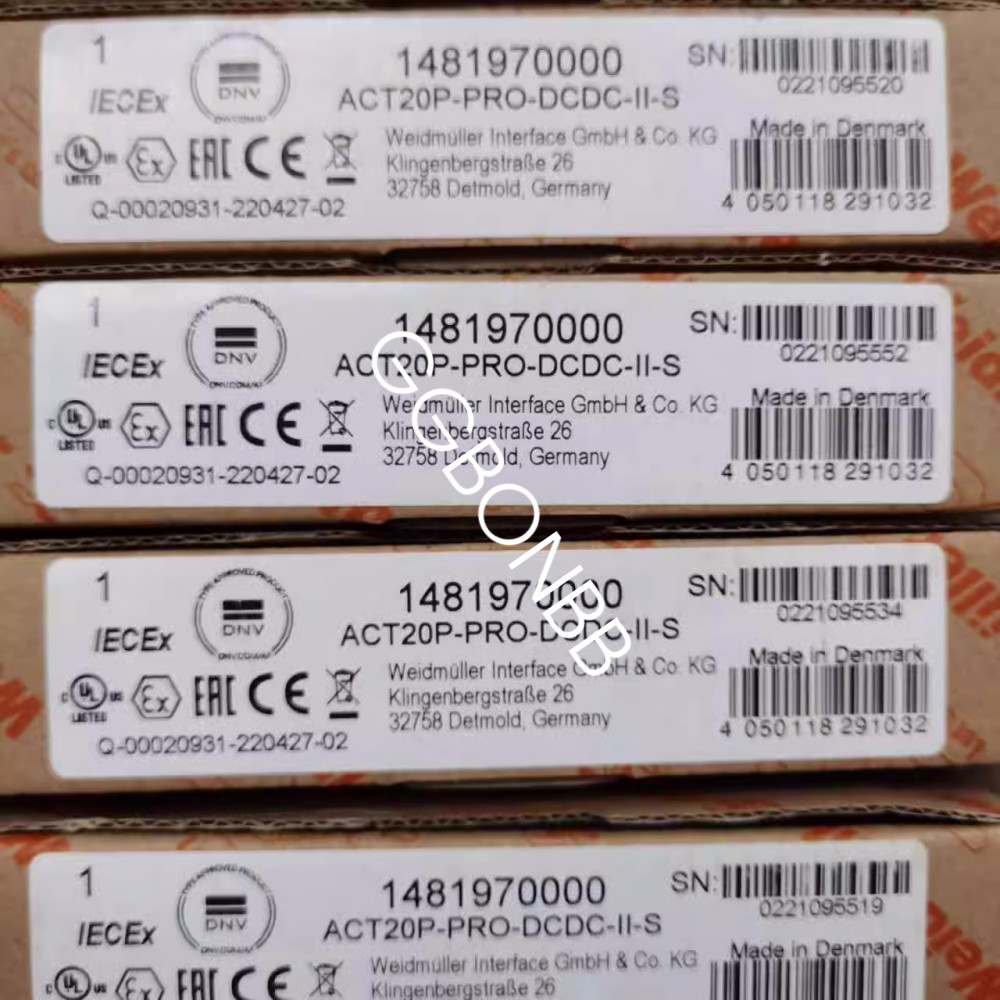 Weidmuller 1481970000 ACT20P-PRO DCDC II-S FedEX or DHL or UPS shipping