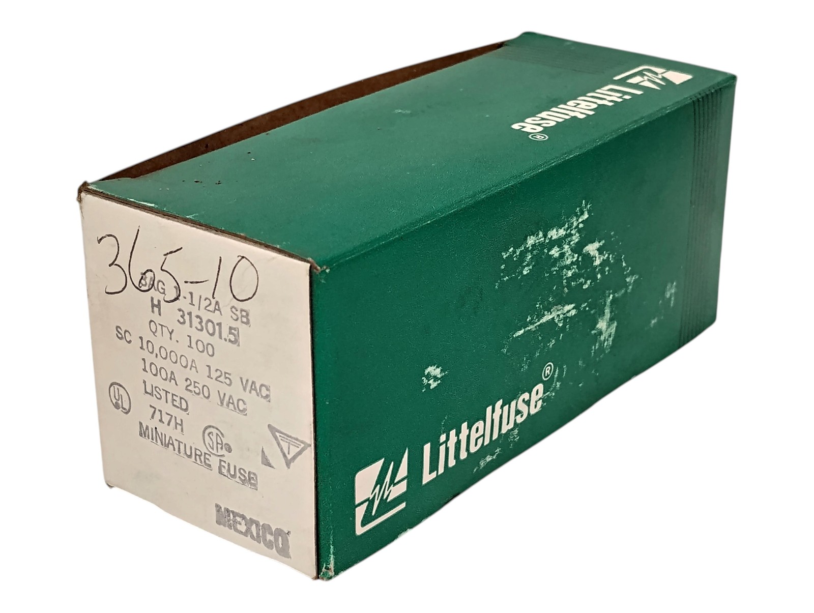 Littelfuse 3AG112A313 H3130 1.5A 250 V AC 1.5 A Time-Delay Fuse