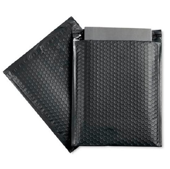 200 #2 8.5×12 Black Poly Bubble Padded Envelopes Mailers Shipping Case 8.5″x12″