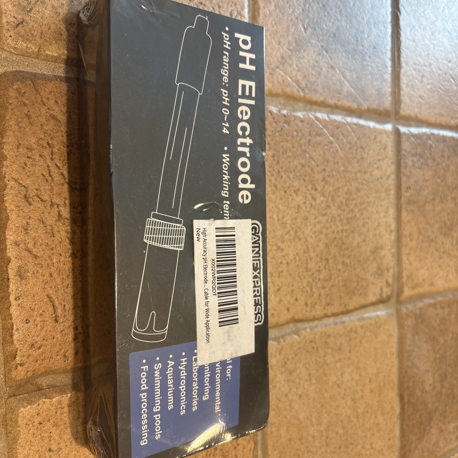 Ph Electrode Gain Express X002wr2qdt Ph Electrode Probe for Ph Meter E-312