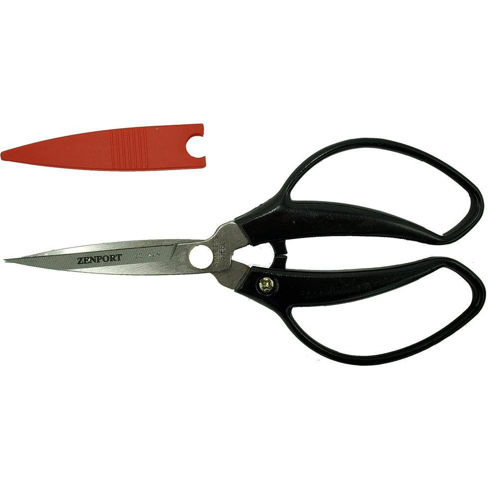 5.9 In. L Stainless Safety Cap Professional Scissors