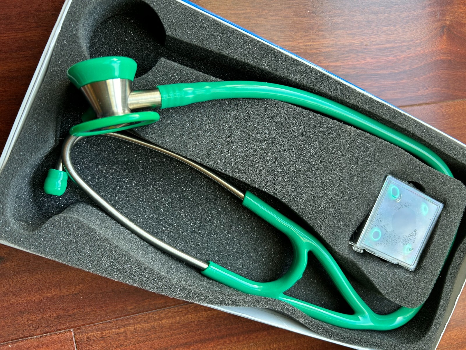 GREEN CARDIOLOGY STETHOSCOPE DIAPHRAGM PROFESSIONAL DOUBLE HEAD 