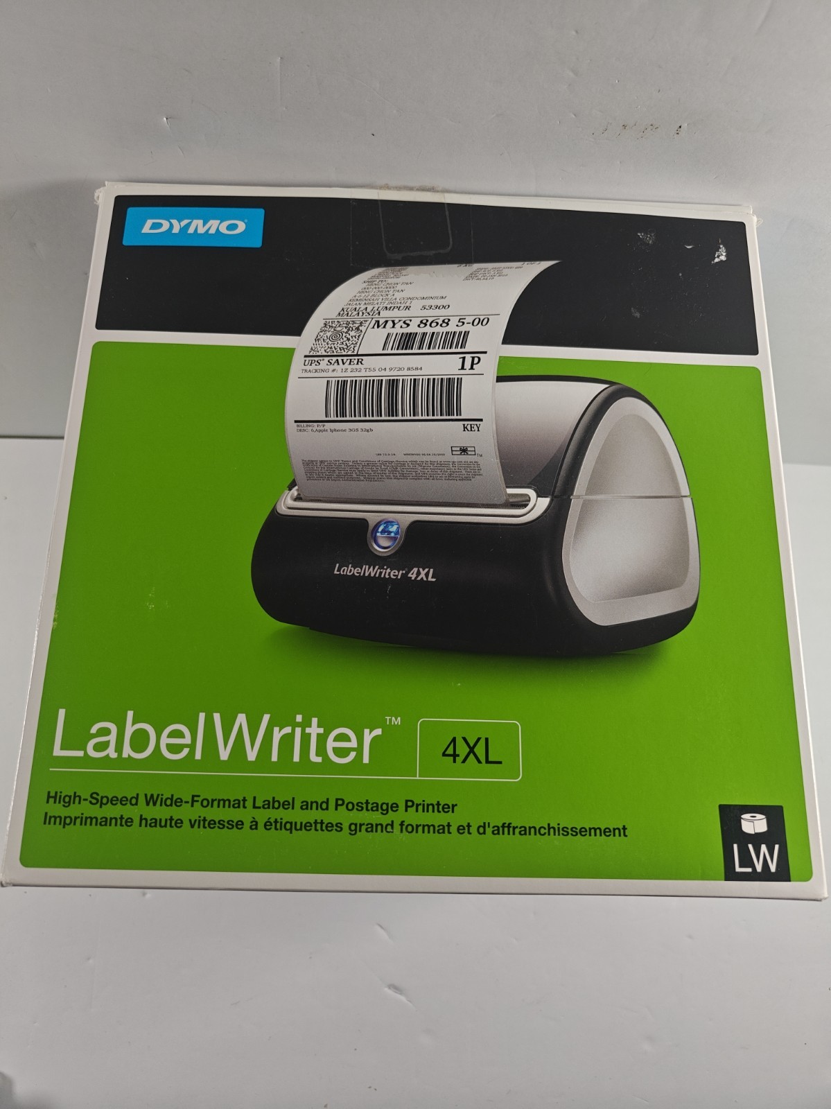 Dymo LabelWriter 4XL Thermal Label Printer – Black (1738542)