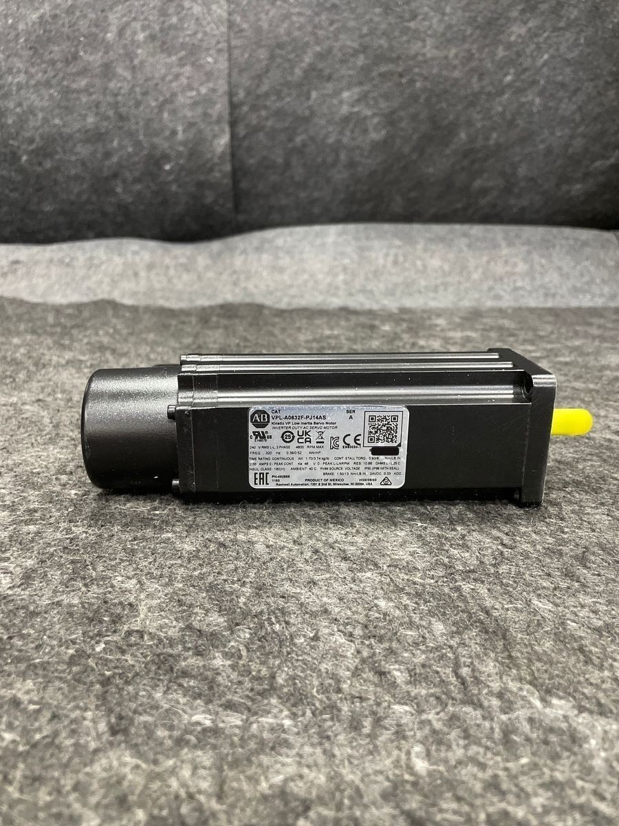 ALLEN BRADLEY Kinetix VP Low Inertia Servo Motor VPL-A0632F-PJ14AS