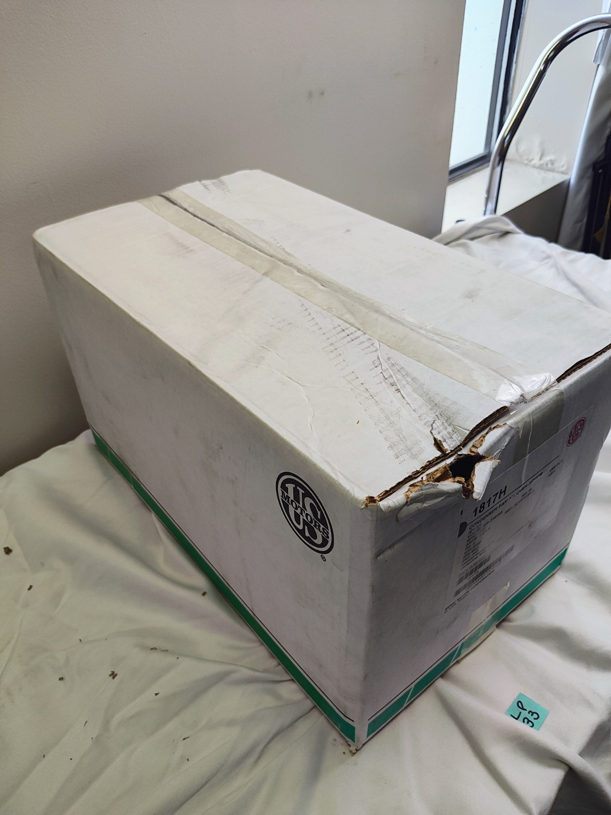 US Motors 1817H Mojave 600W Condenser Motor 60HZ 1140 RPM 3/4 HP 208V-230V/460V
